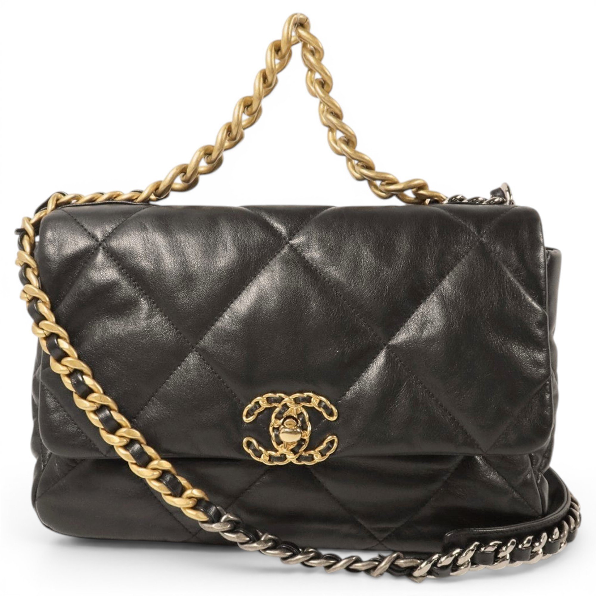 Chanel 19 leather handbag