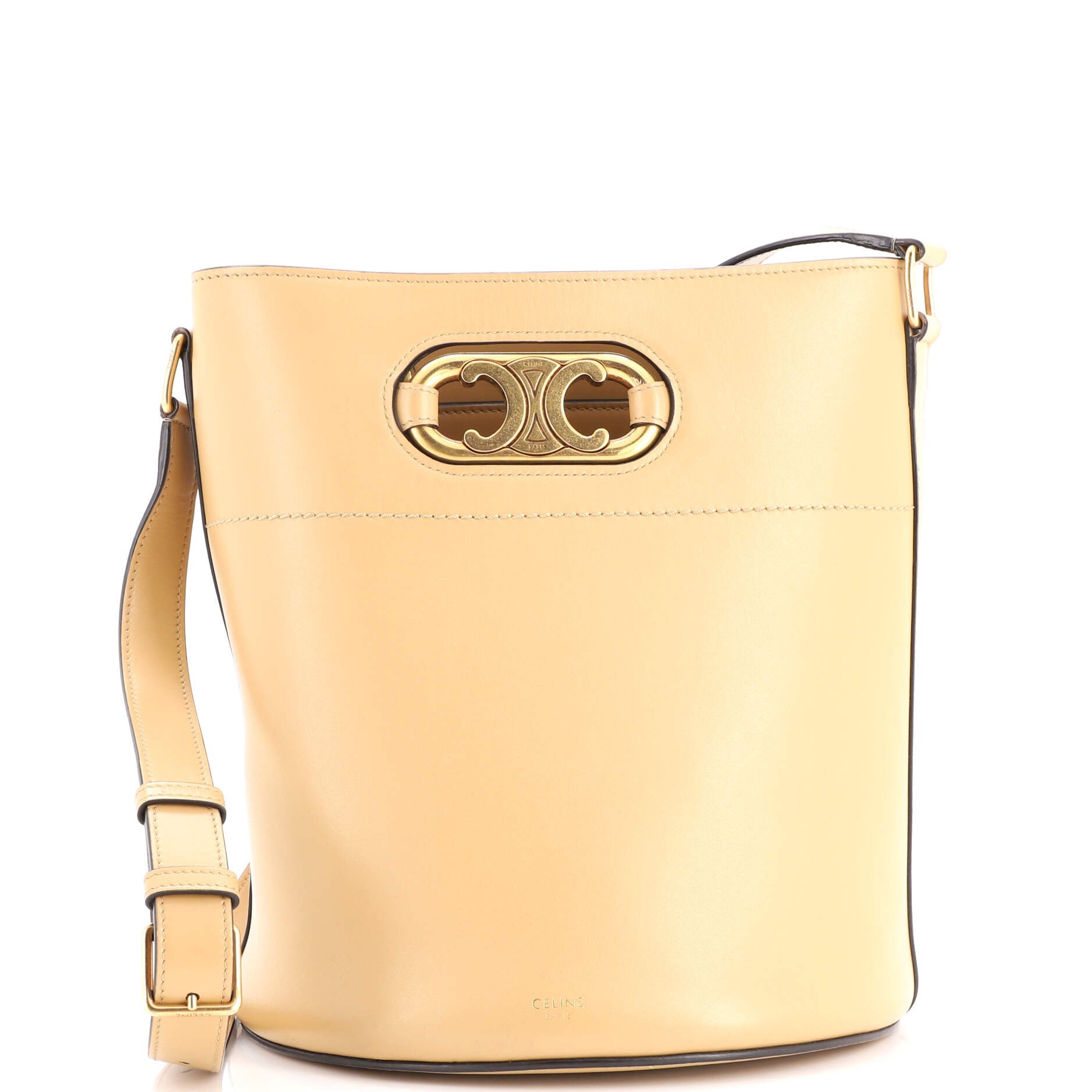 Maillon Triomphe Bucket Bag Leather Medium