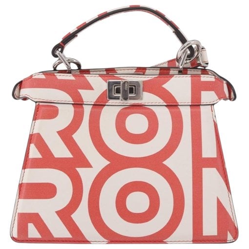 Peekaboo leather handbag