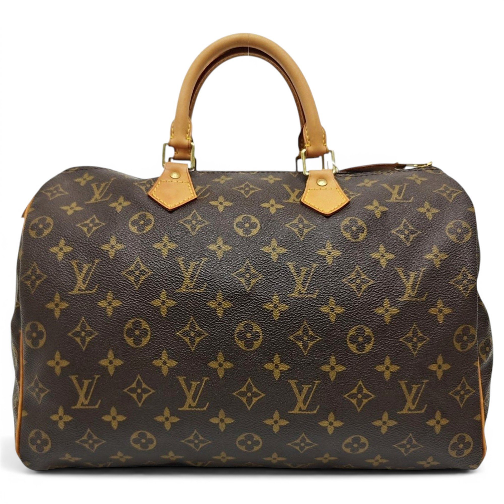 Nano Speedy / Mini HL leather handbag