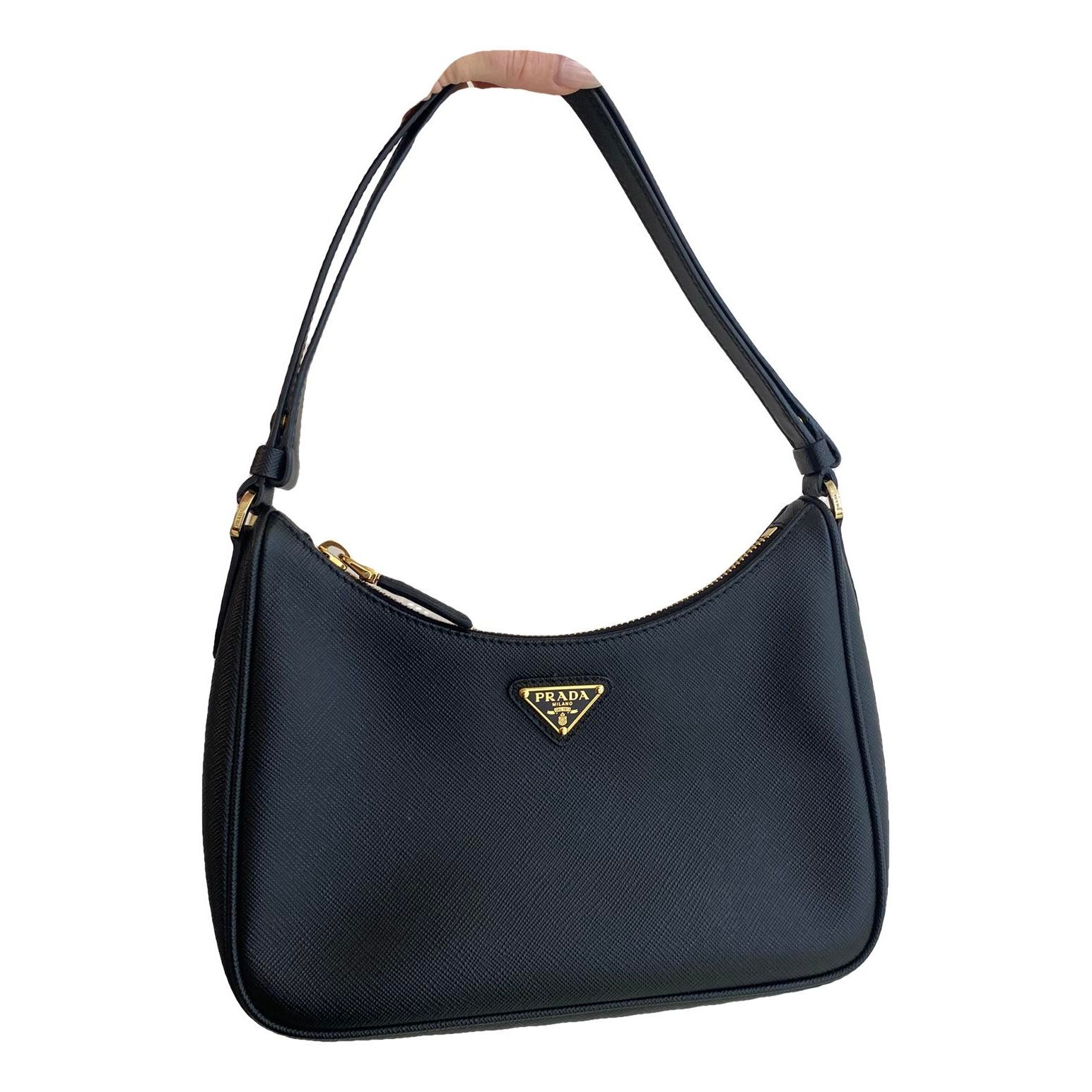 Re-Edition 2000 leather handbag