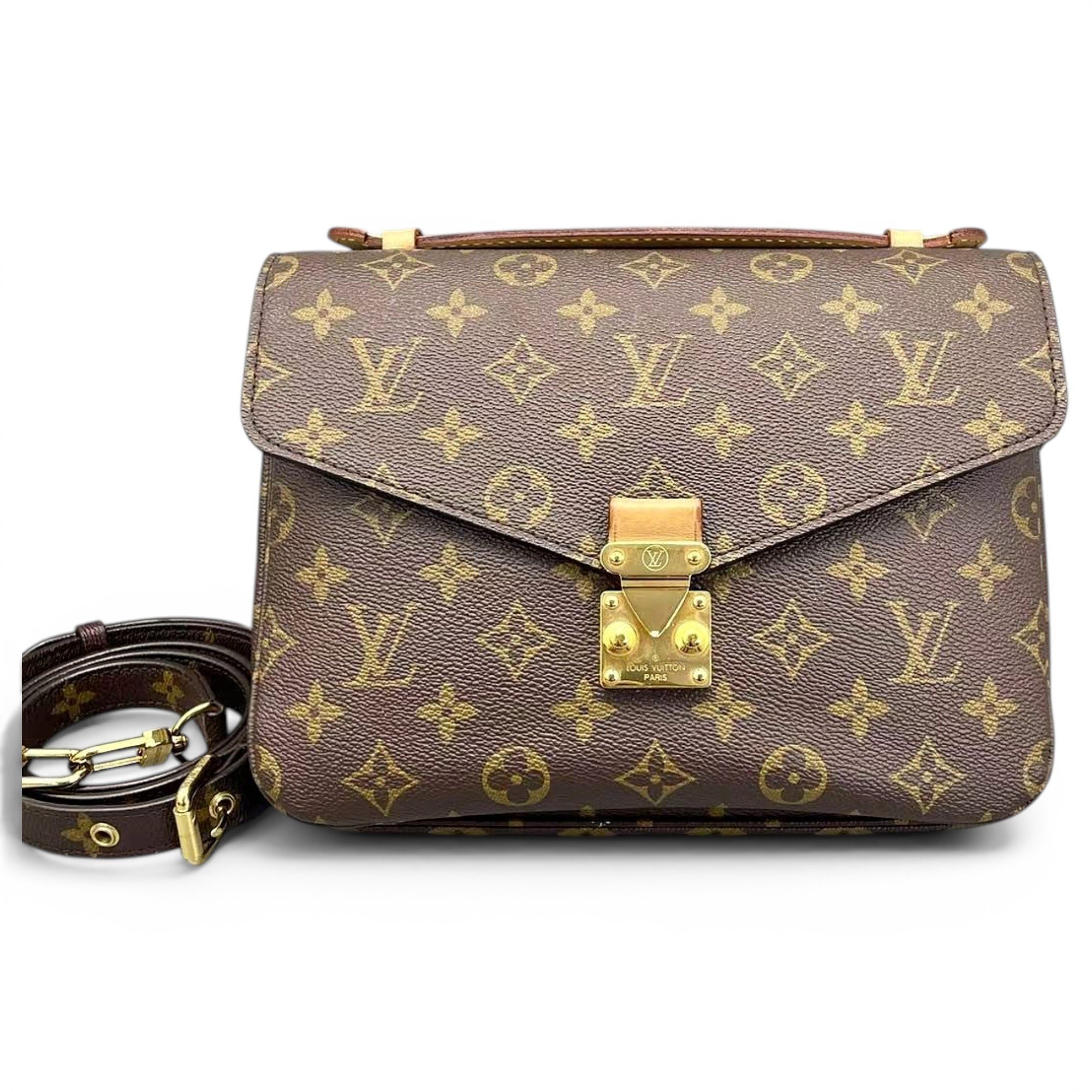 Metis leather handbag