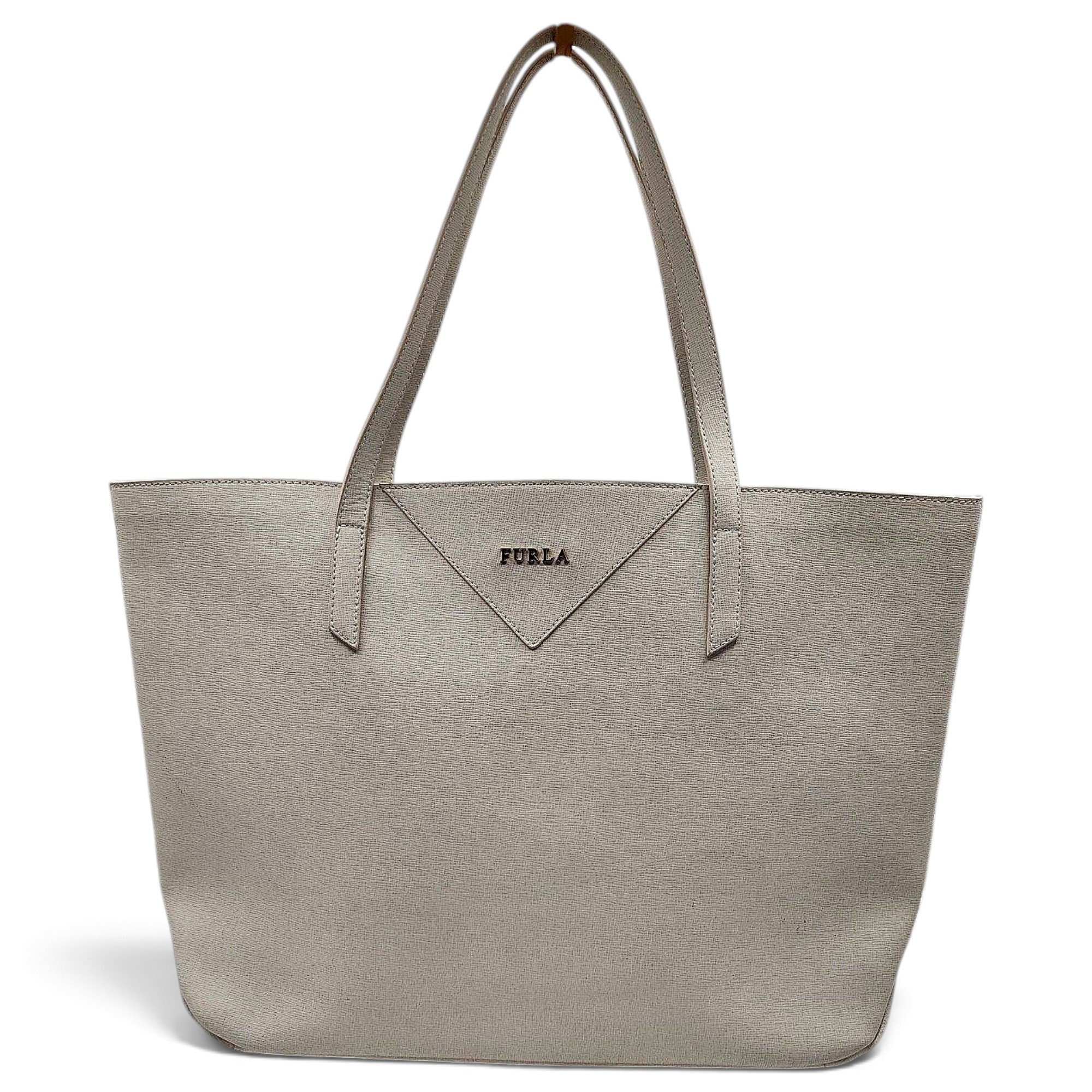 Leather tote