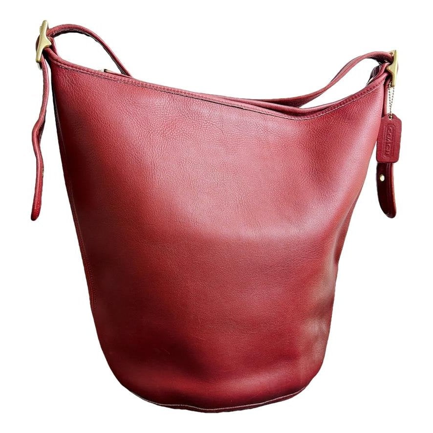 Abby duffle leather crossbody bag