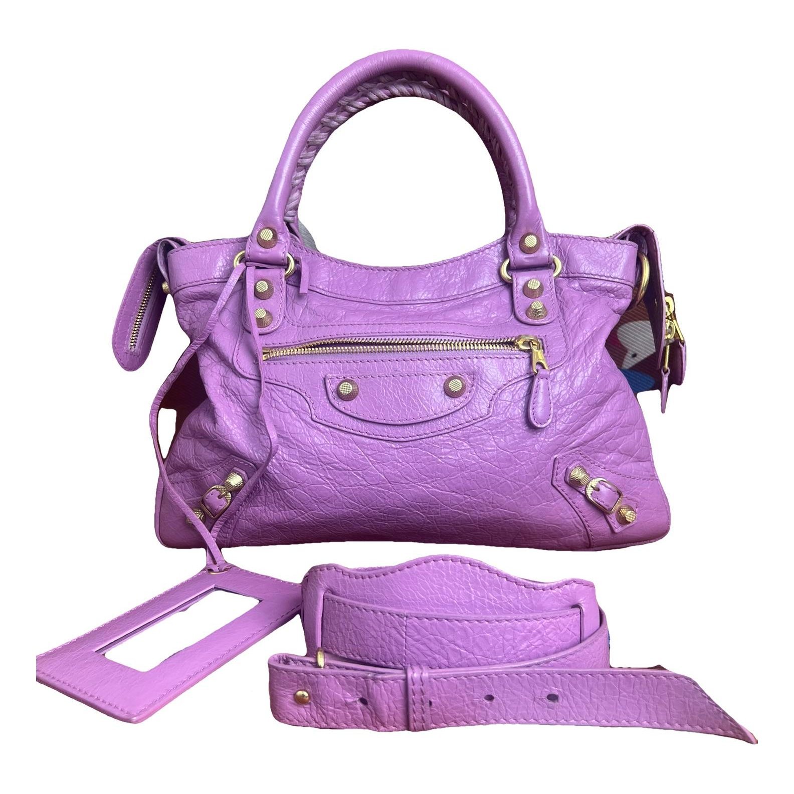 Balenciaga City leather handbag