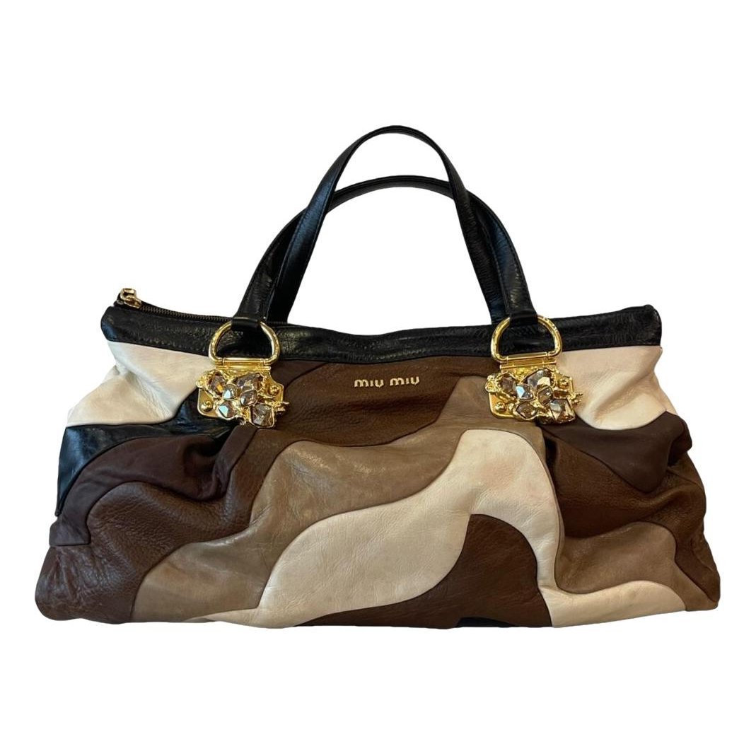 Leather handbag