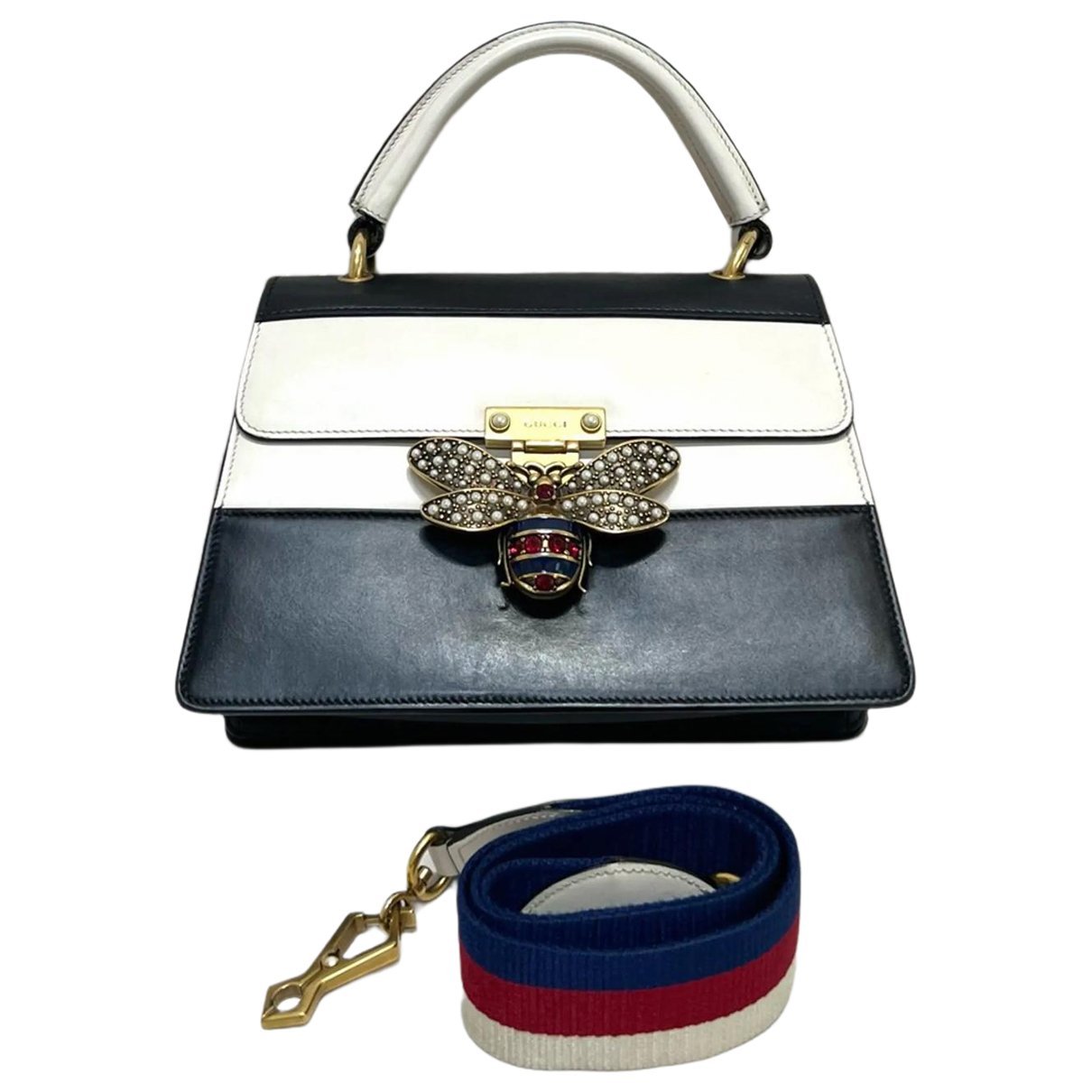Queen Margaret leather handbag
