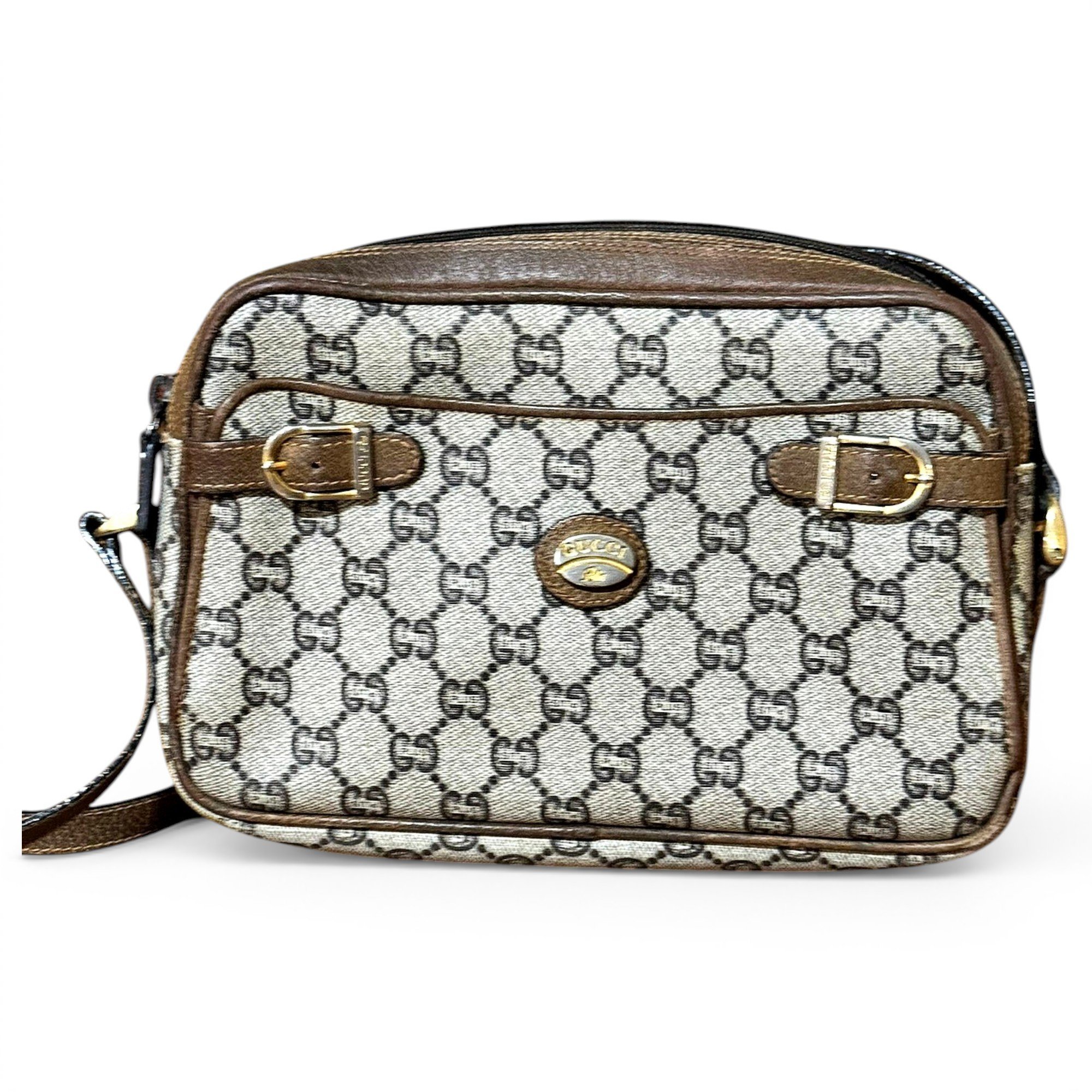 Leather crossbody bag