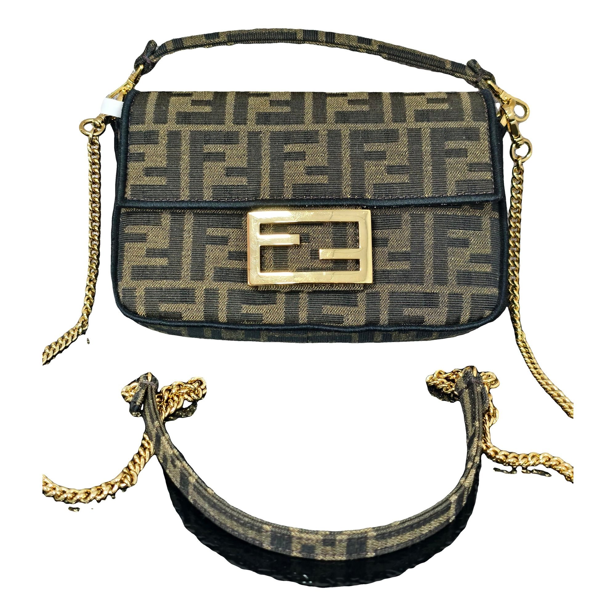 Baguette cloth crossbody bag