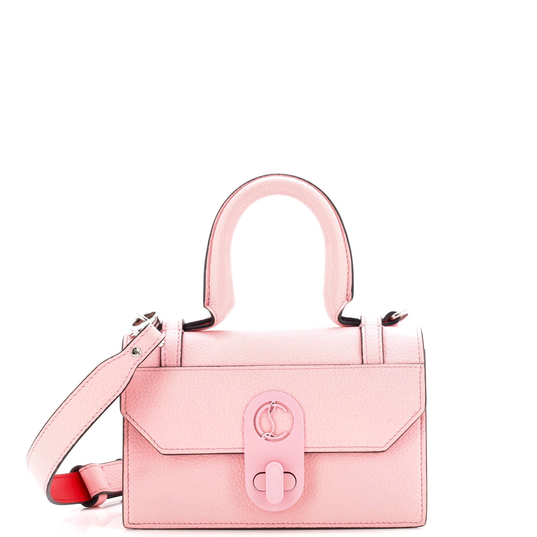 Christian Louboutin Elisa Top Handle Bag Leather Mini