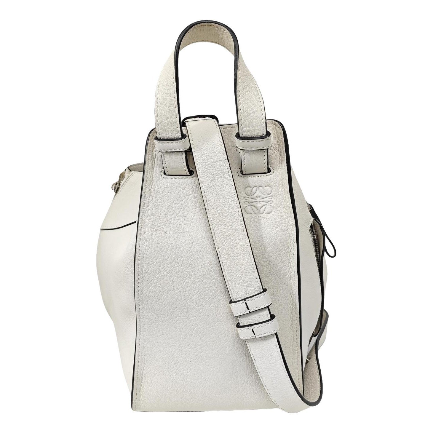 Hammock leather handbag