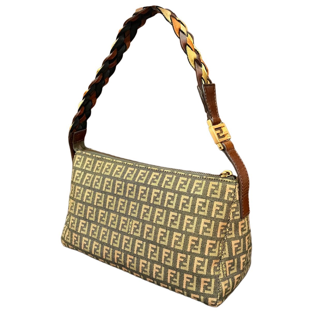 Baguette leather handbag
