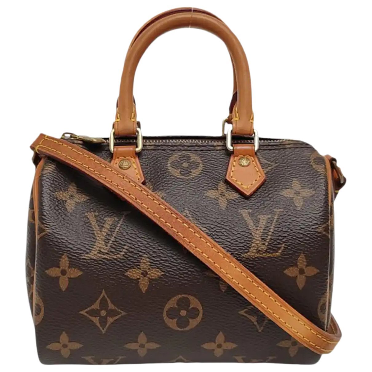 Nano Speedy / Mini HL leather handbag