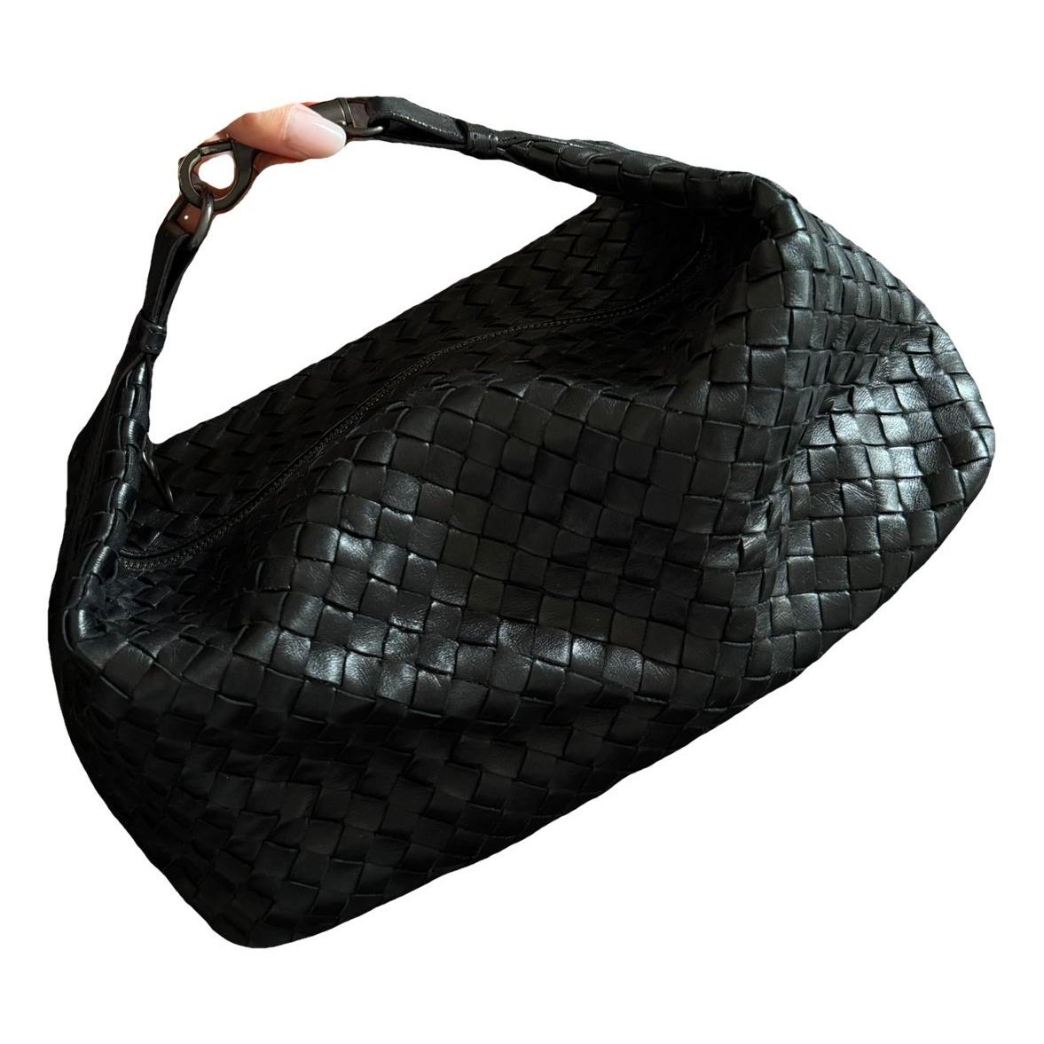 Hop leather handbag