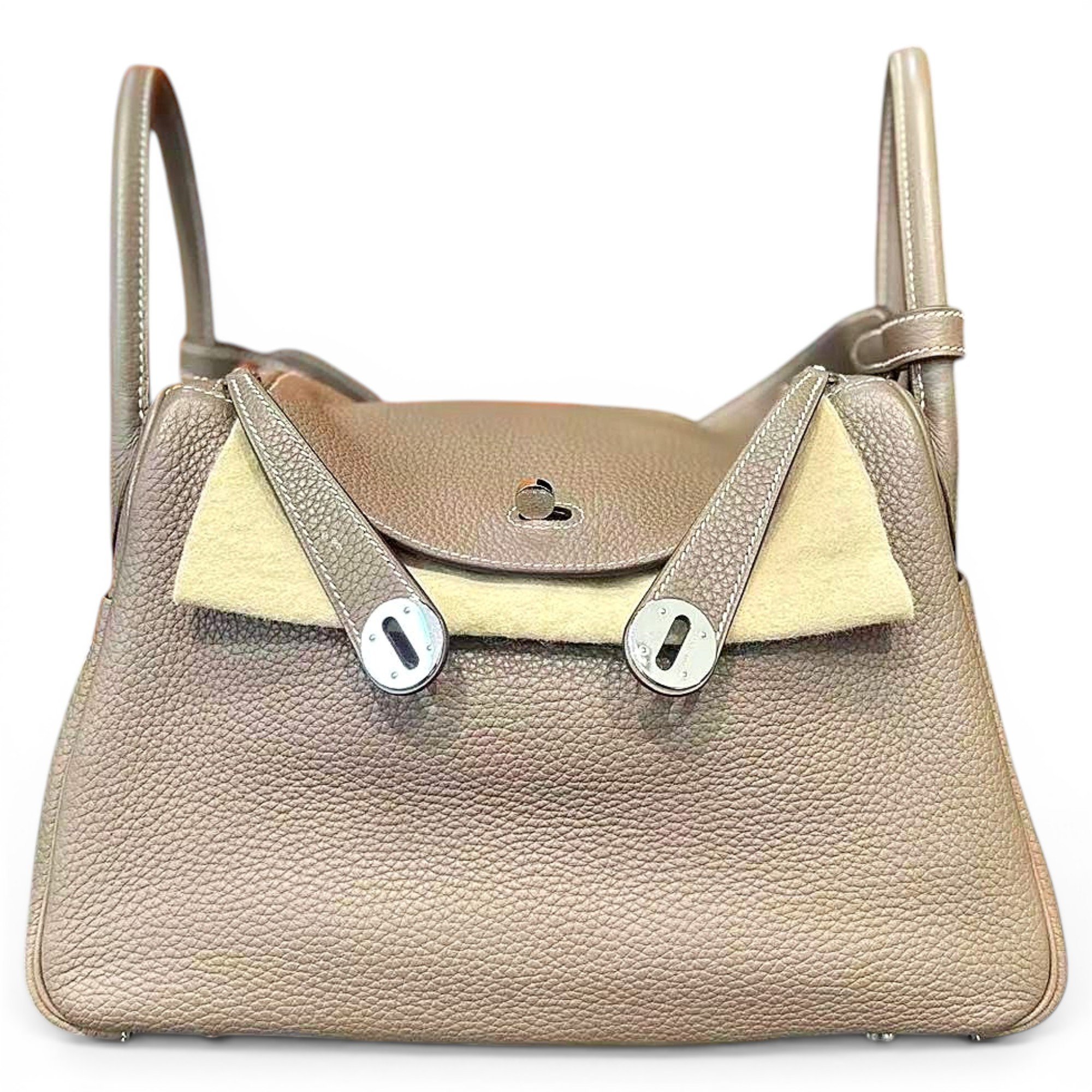 Lindy leather handbag