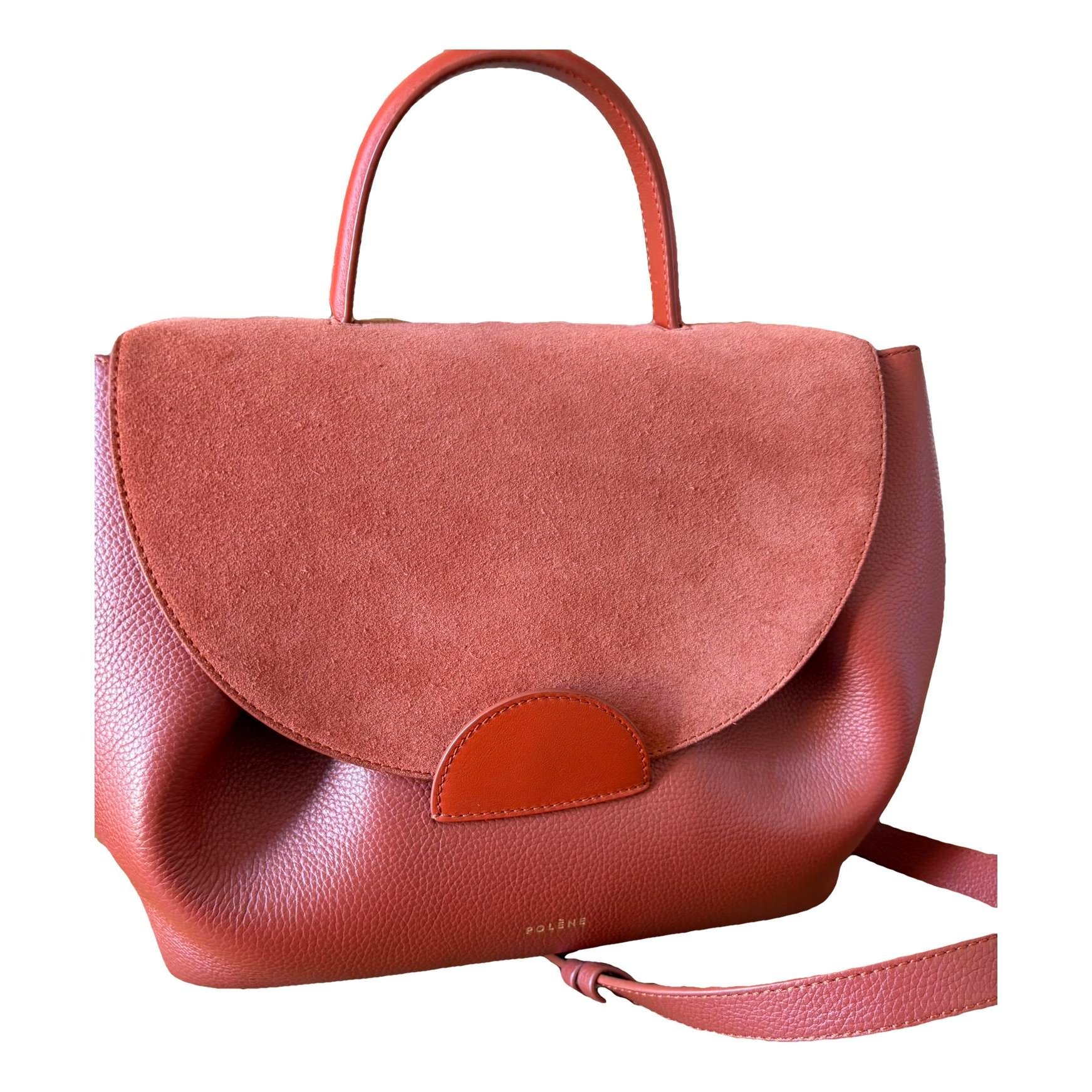 Numéro un leather crossbody bag