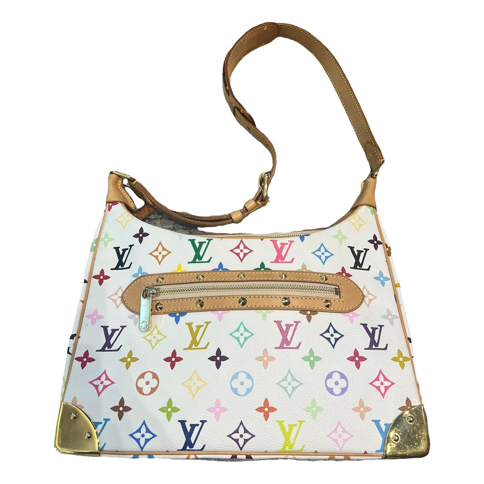 Louis Vuitton Boulogne leather handbag