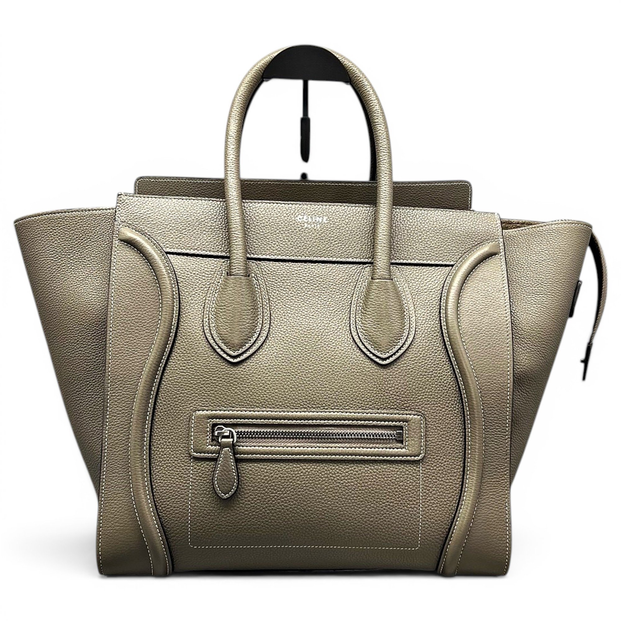 Luggage leather handbag