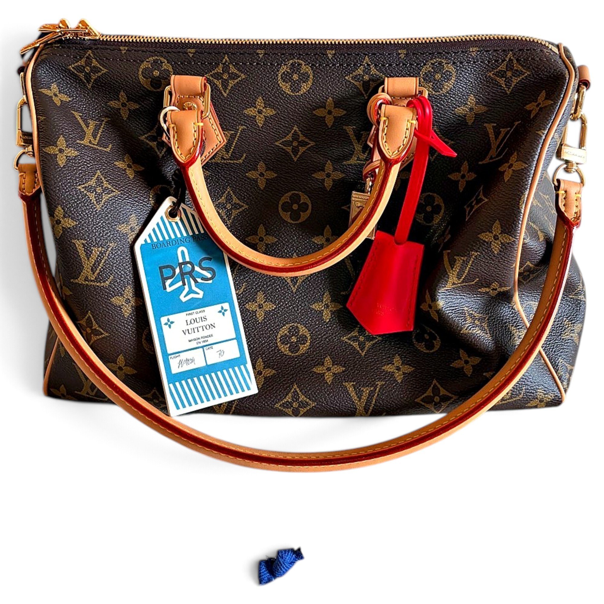Speedy Bandoulière leather crossbody bag