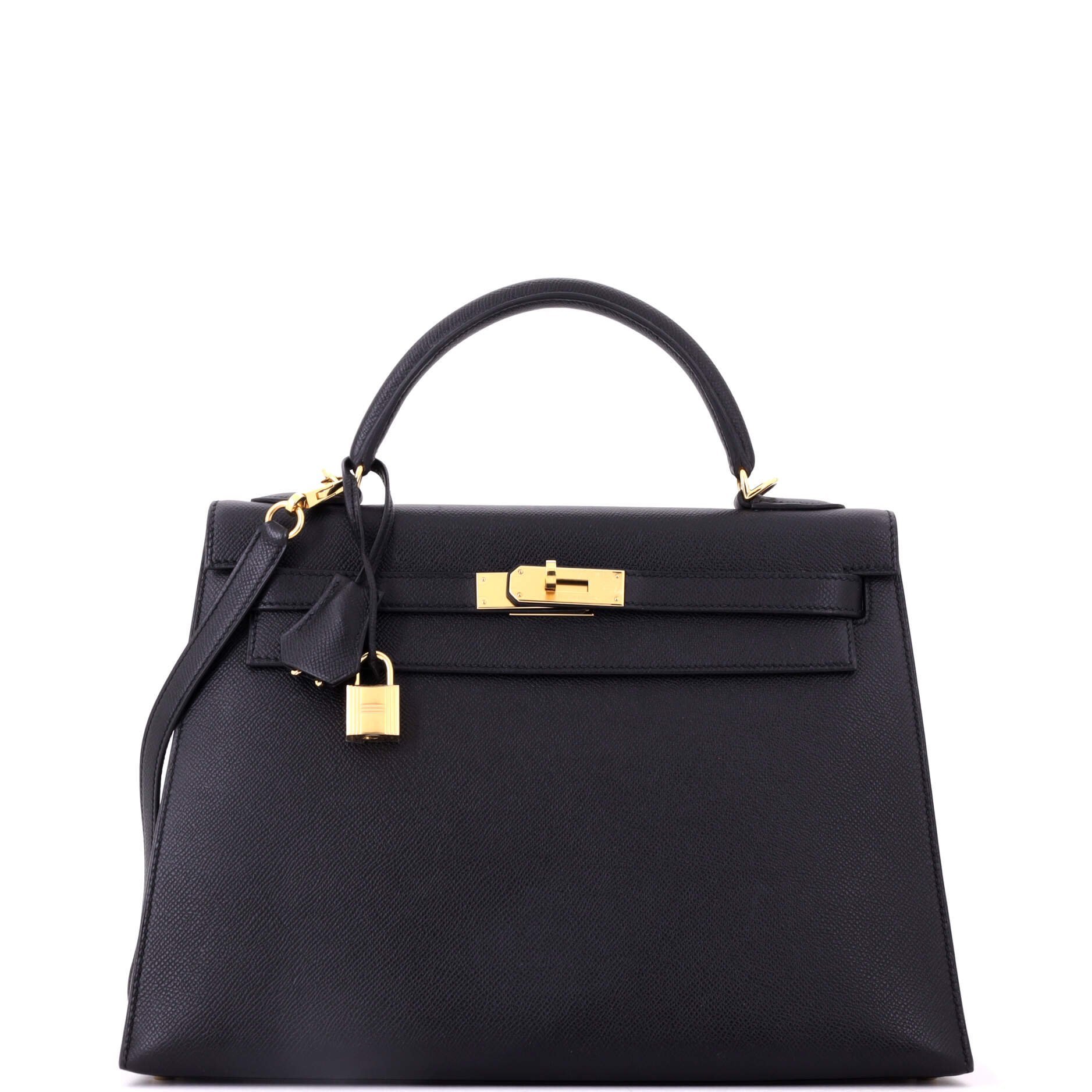 Kelly 32 leather handbag