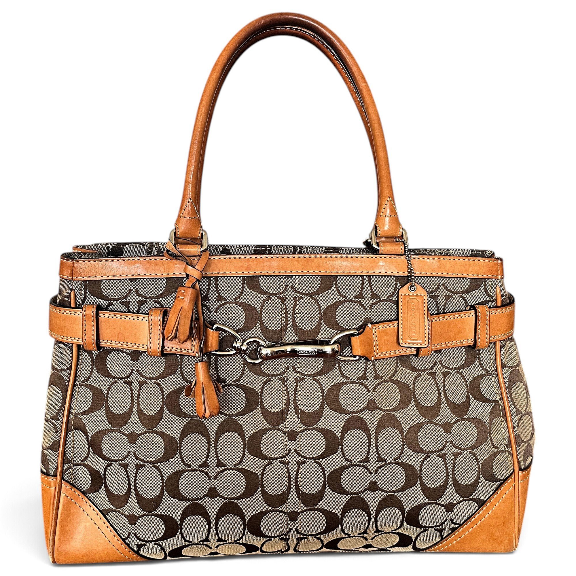Hamilton Hobo leather handbag