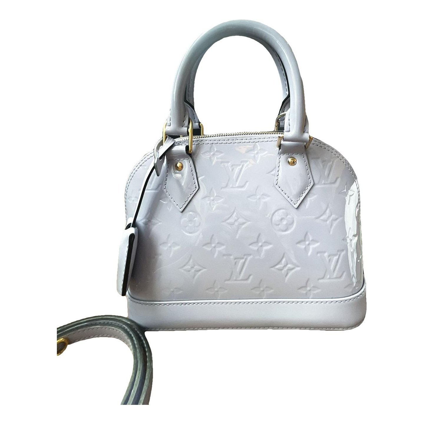 Alma BB patent leather handbag