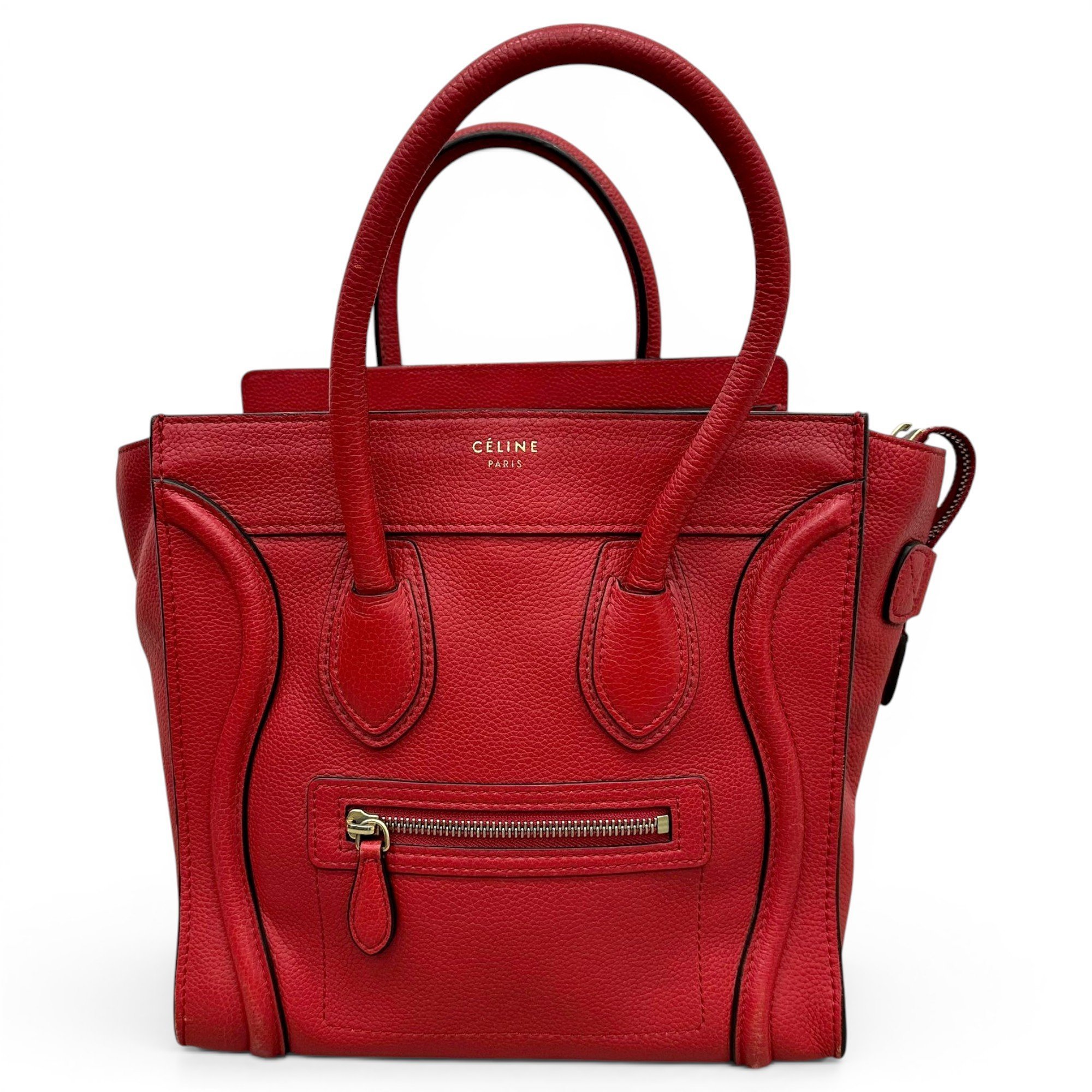 Luggage leather handbag