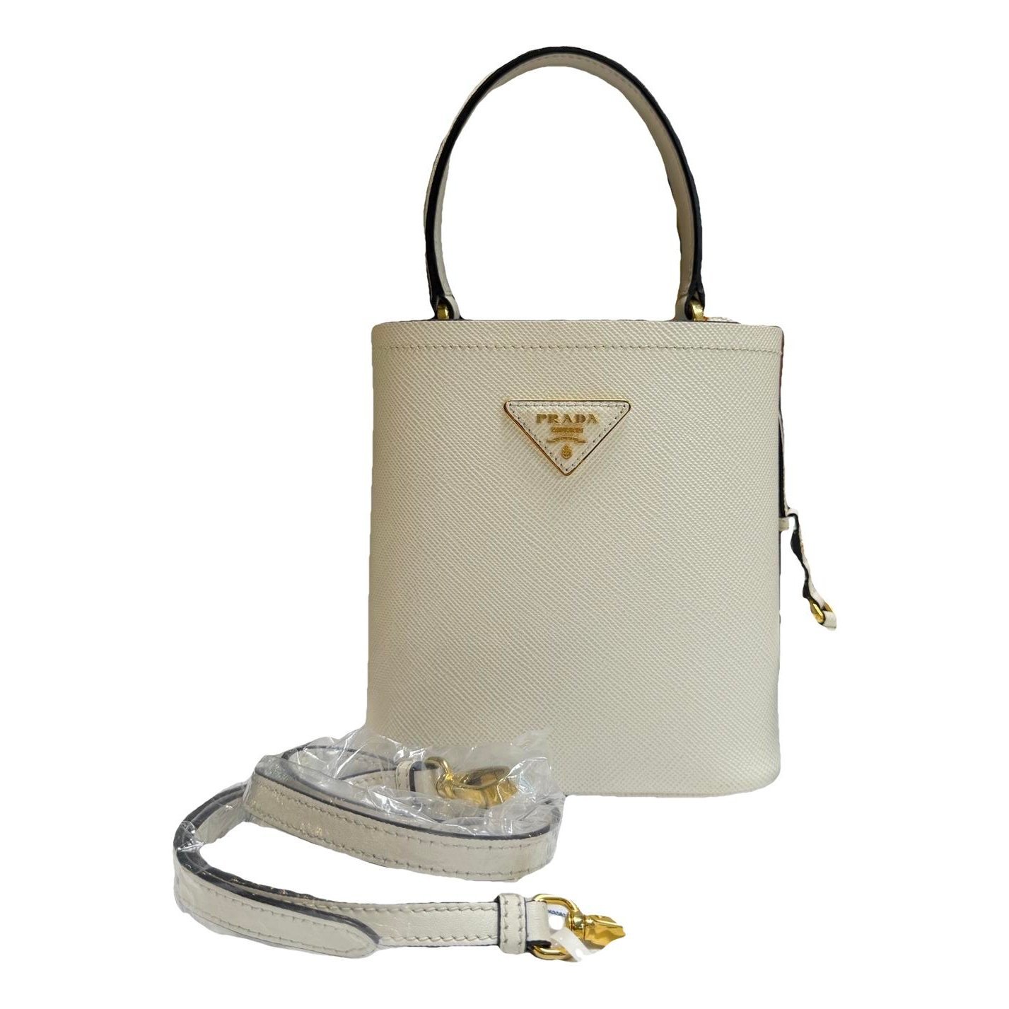 Panier leather handbag