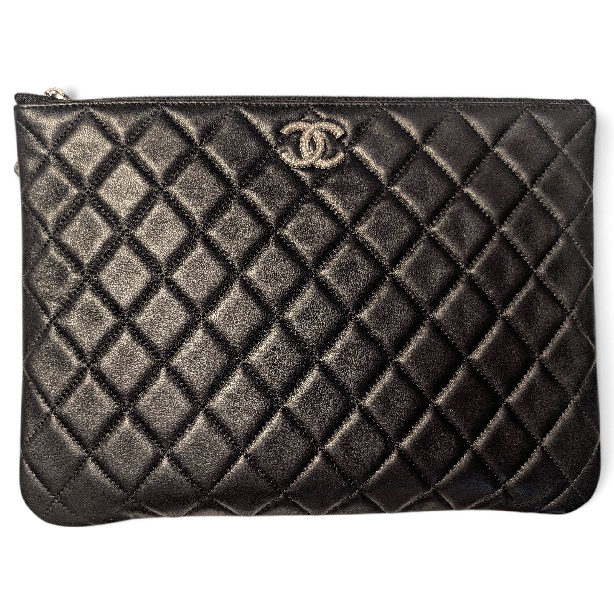 Timeless/Classique leather clutch bag
