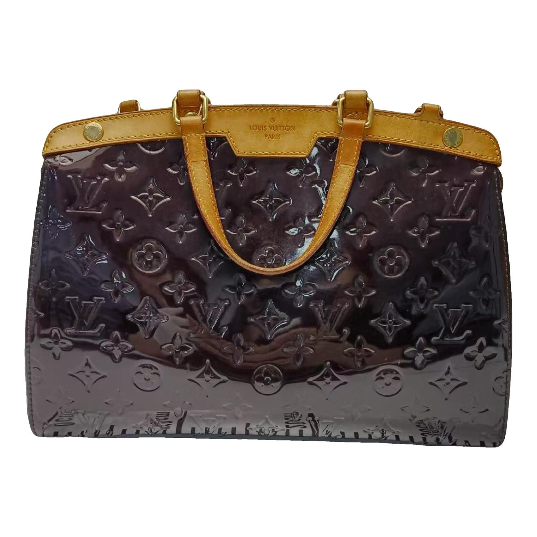 Bréa leather handbag
