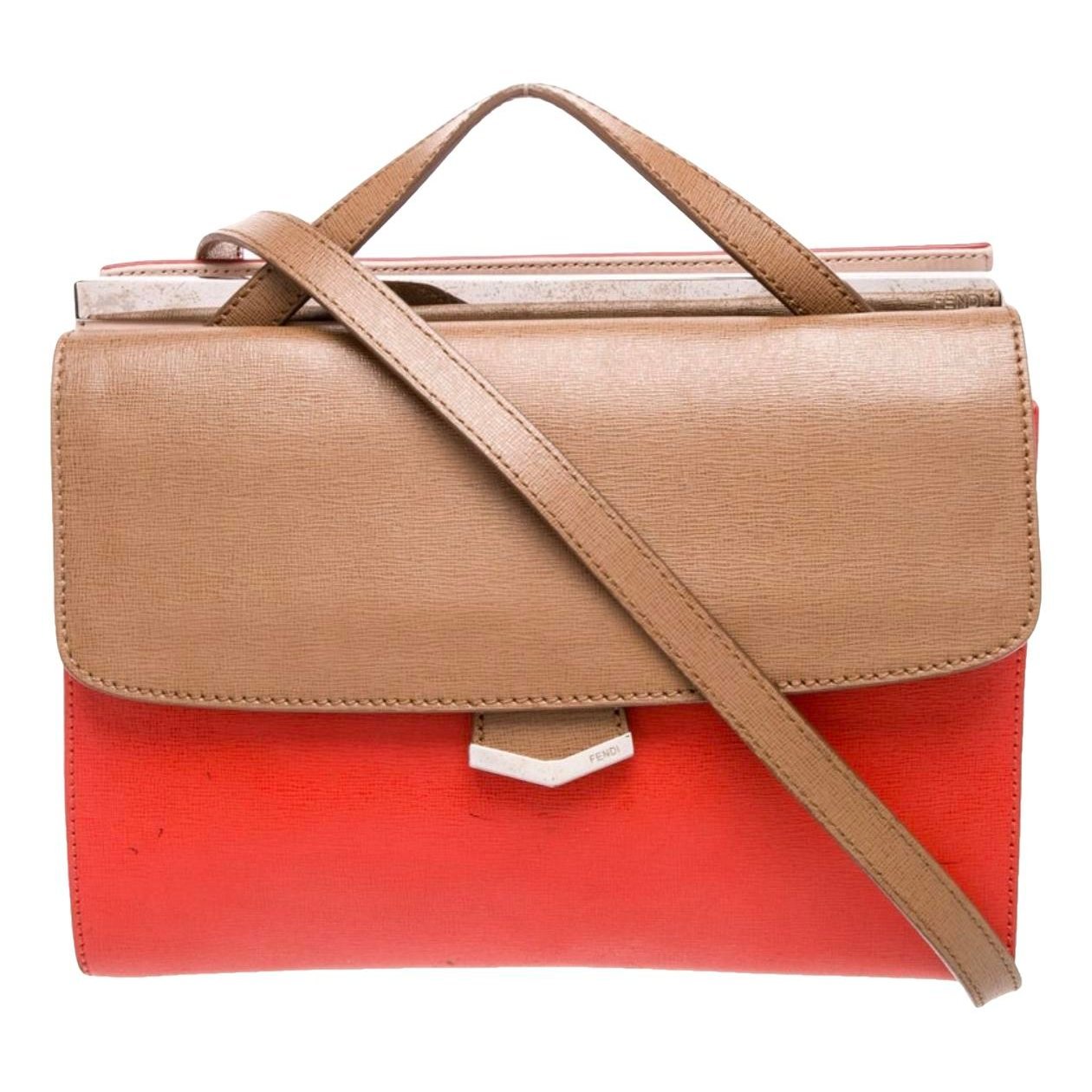 Leather crossbody bag
