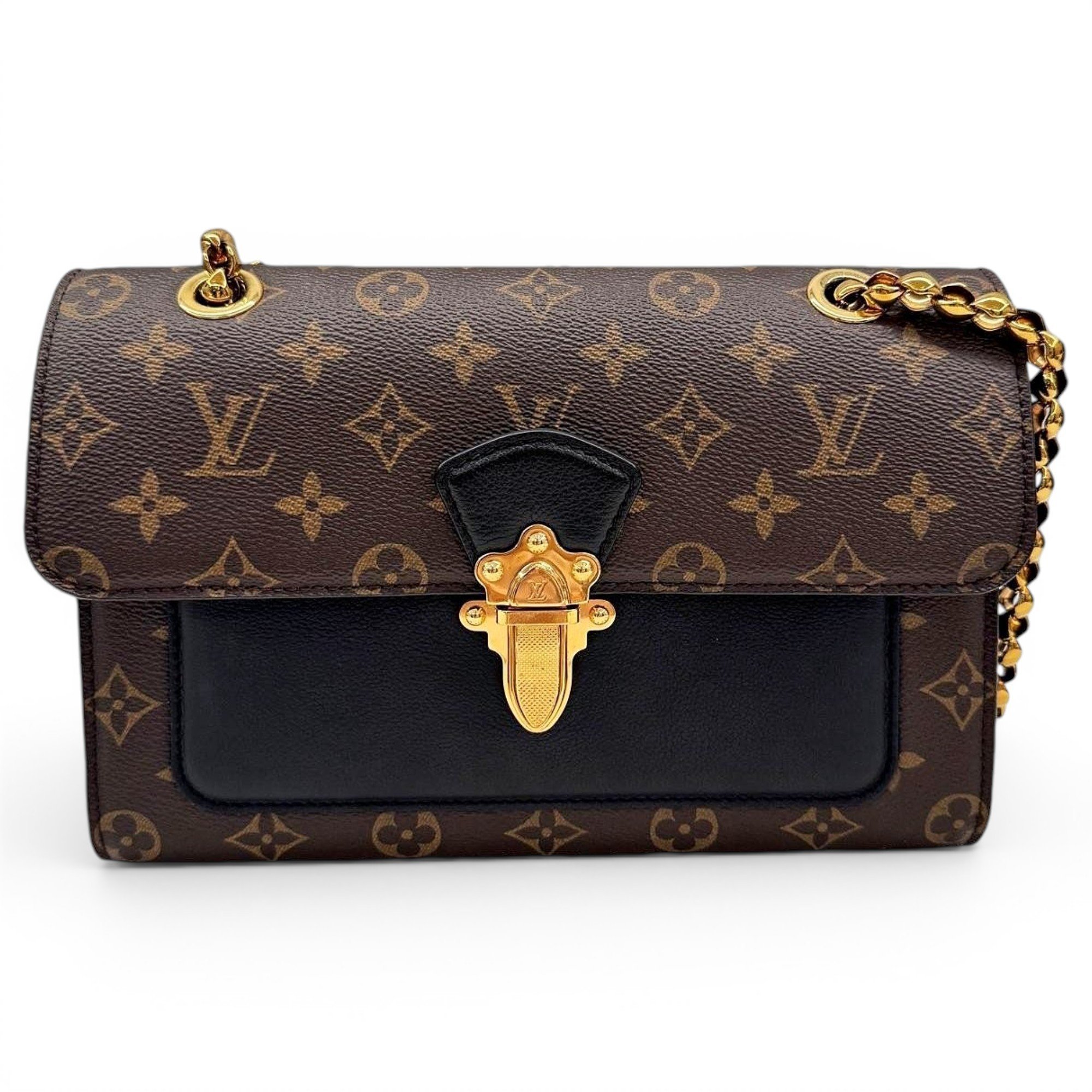 Victoire leather handbag