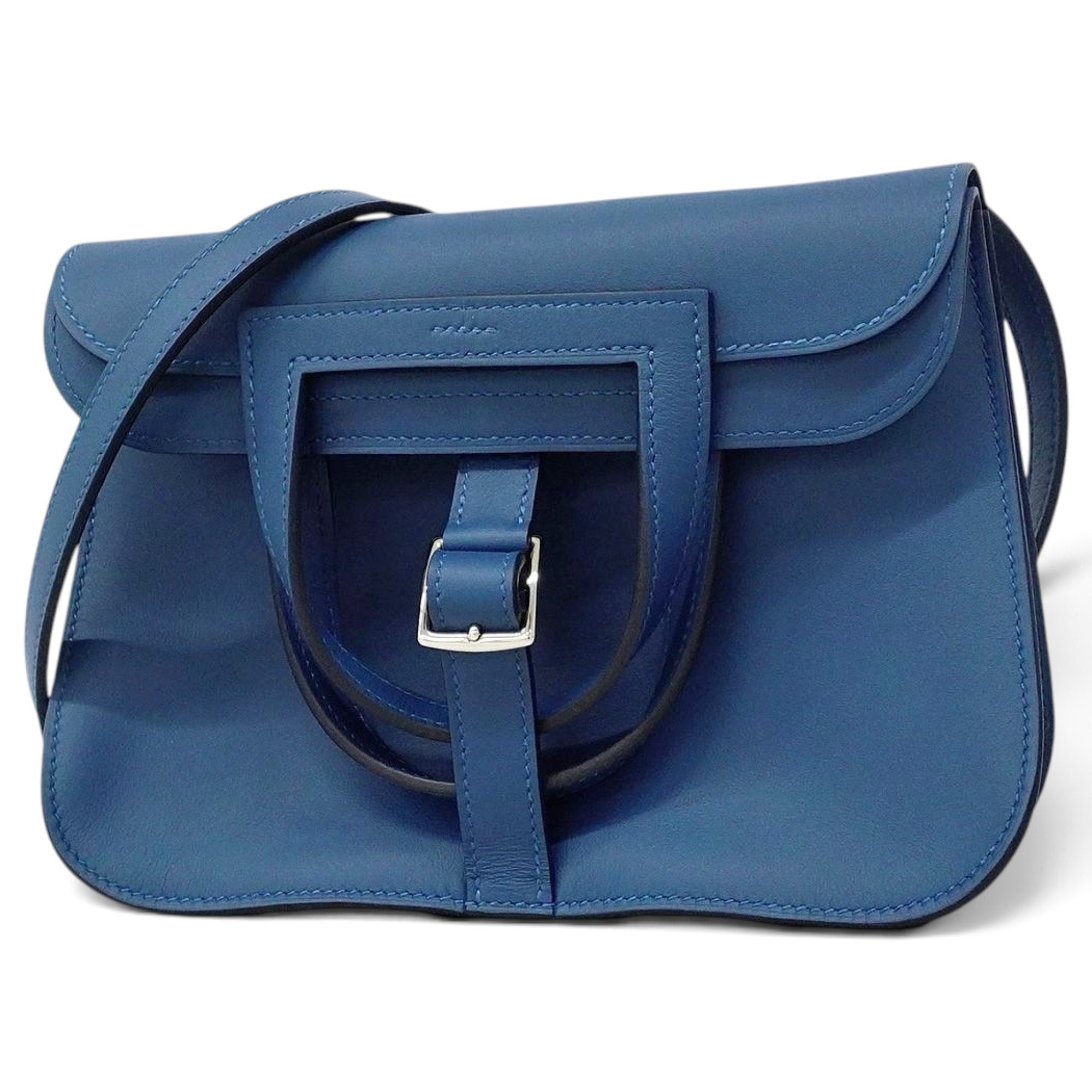 Halzan leather handbag