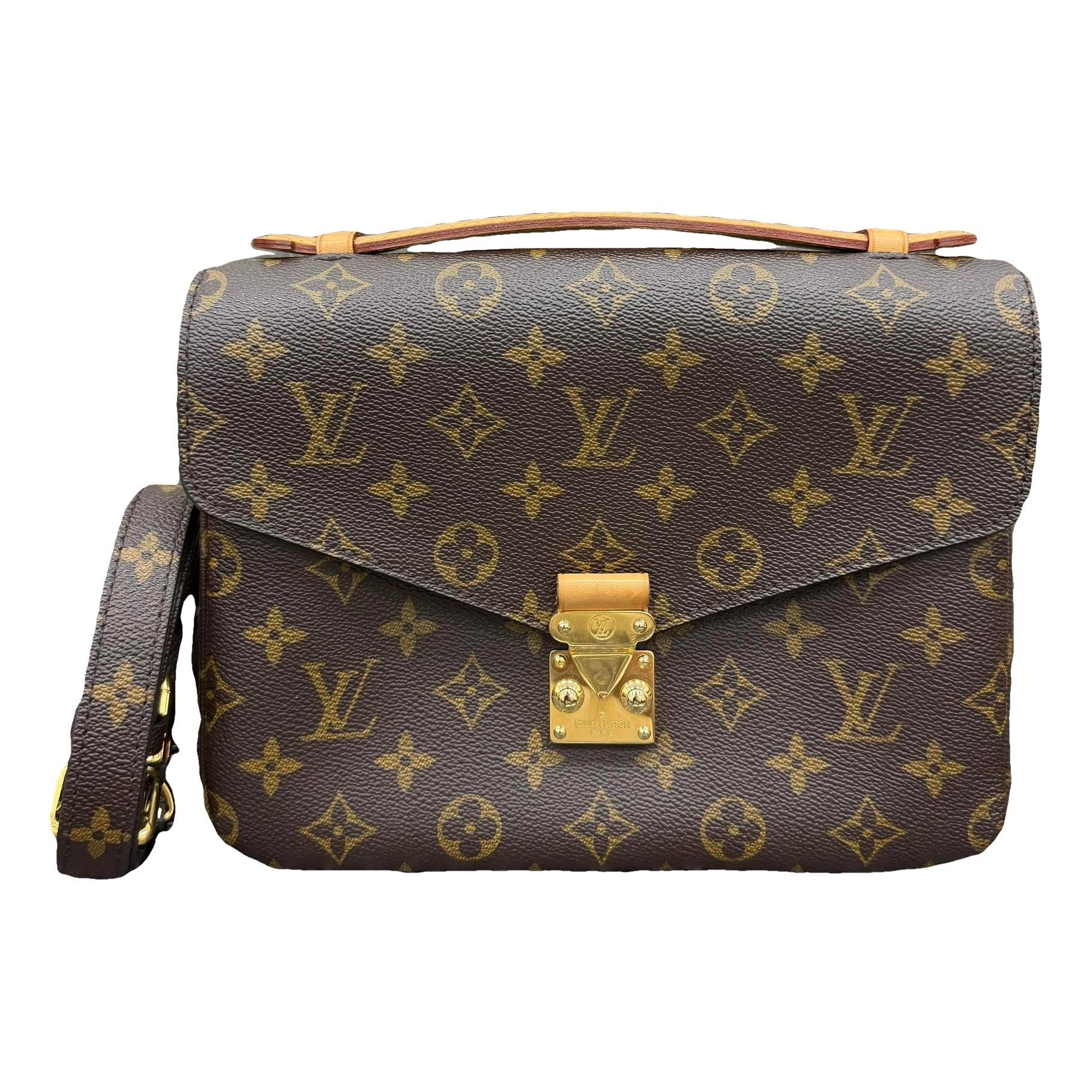 Metis leather handbag