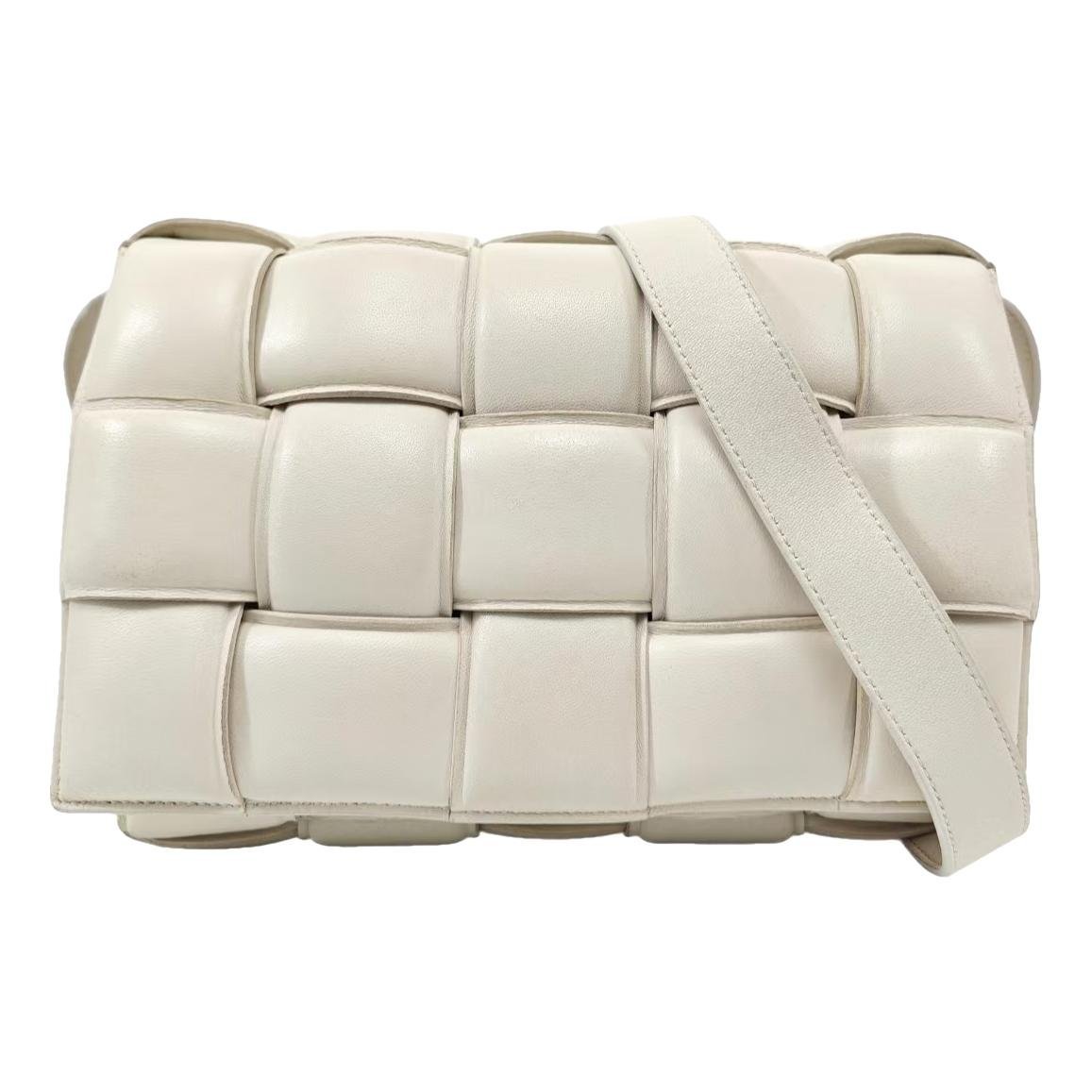 Cassette Padded leather handbag