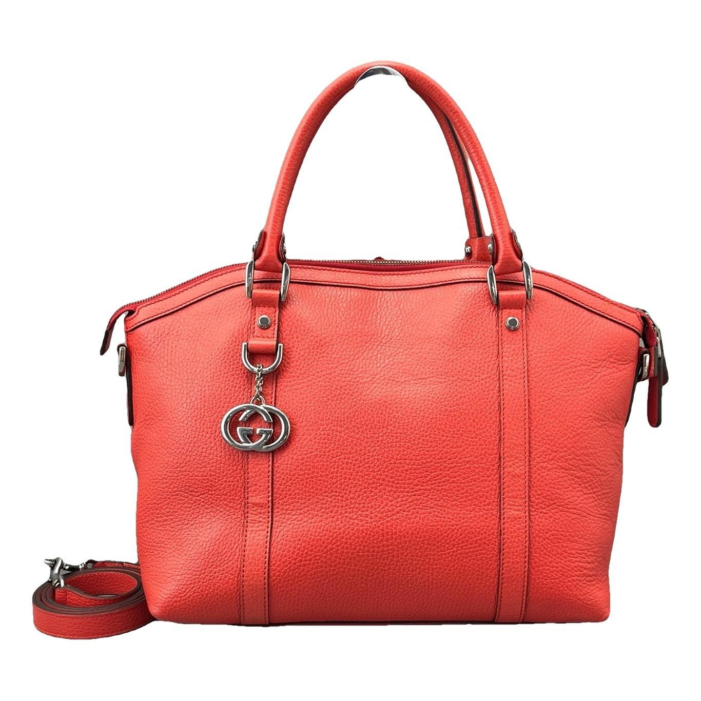 Leather handbag