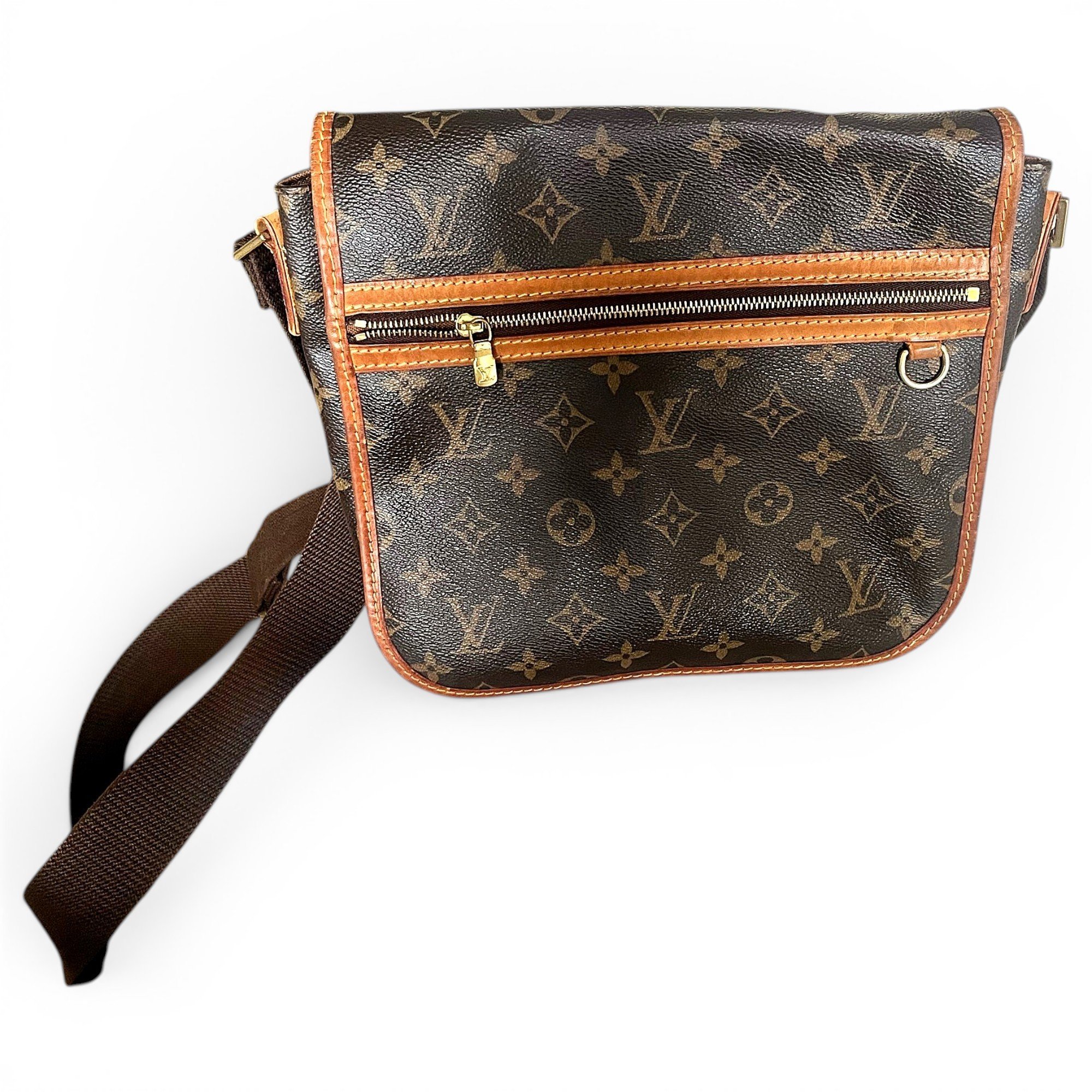 Bosphore leather crossbody bag