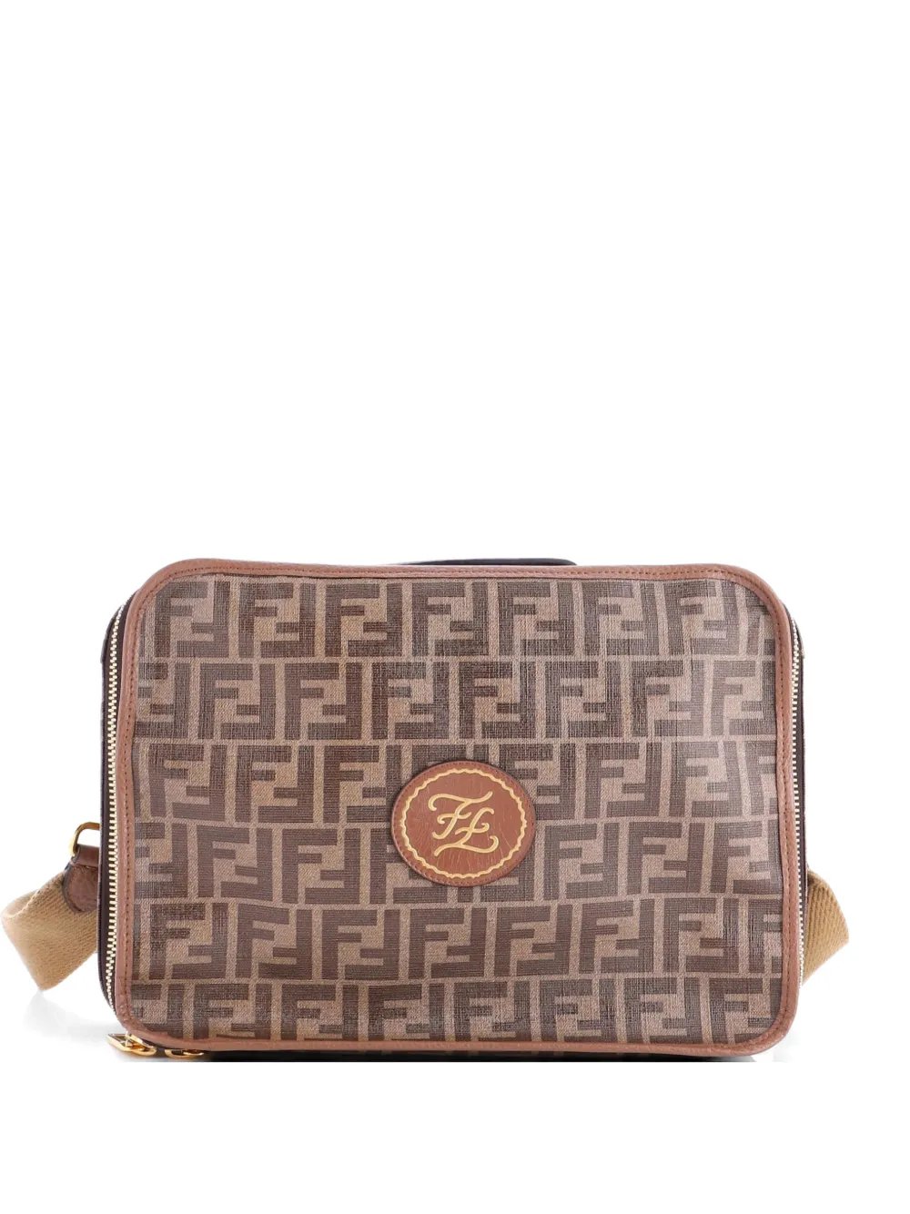 Zip Around Travel Bag Zucca Coated Canvas Small business bag