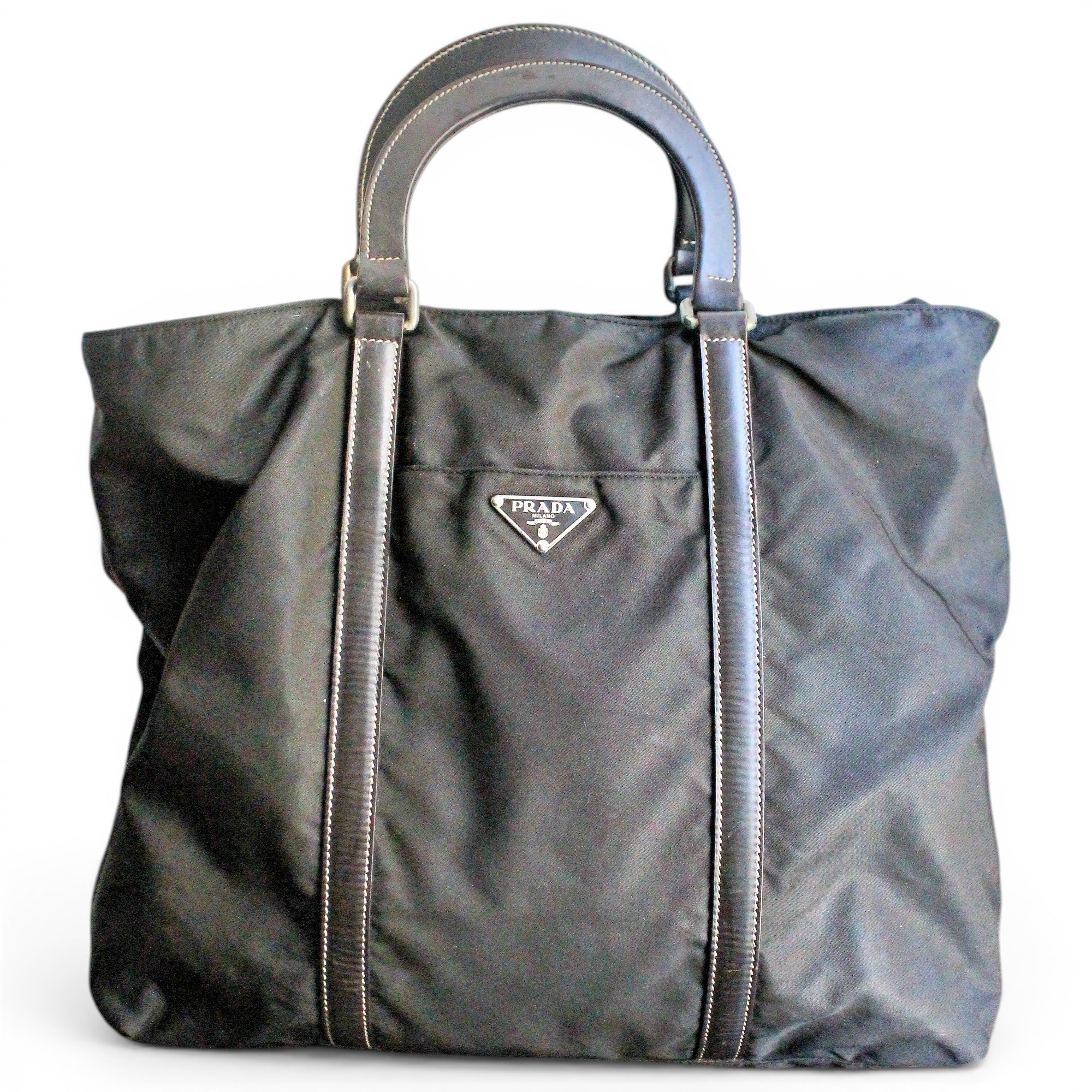 Vinyl handbag