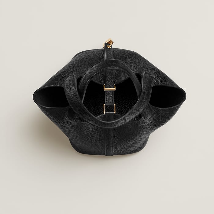 Noir Picotin Lock 18 Bag