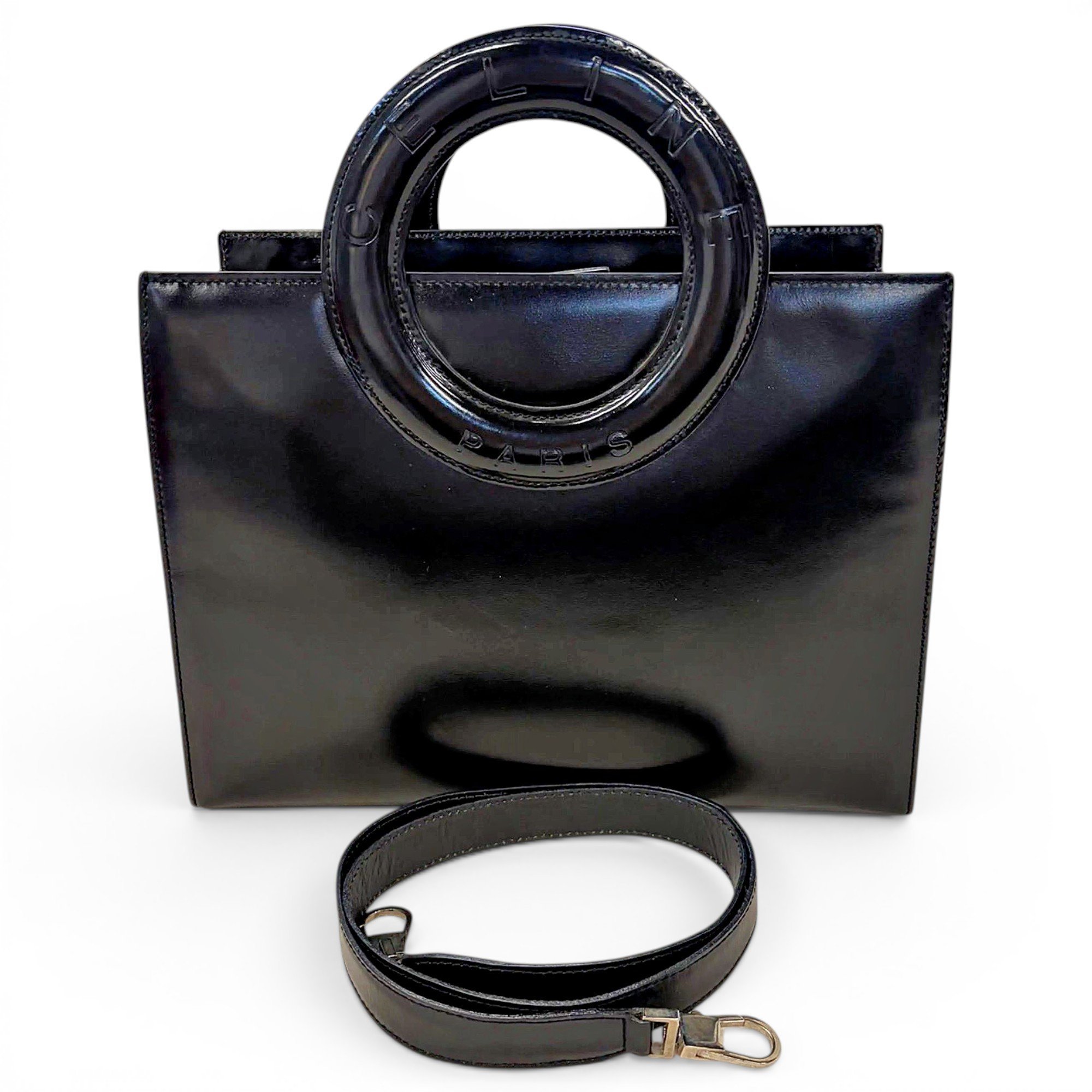 Leather handbag