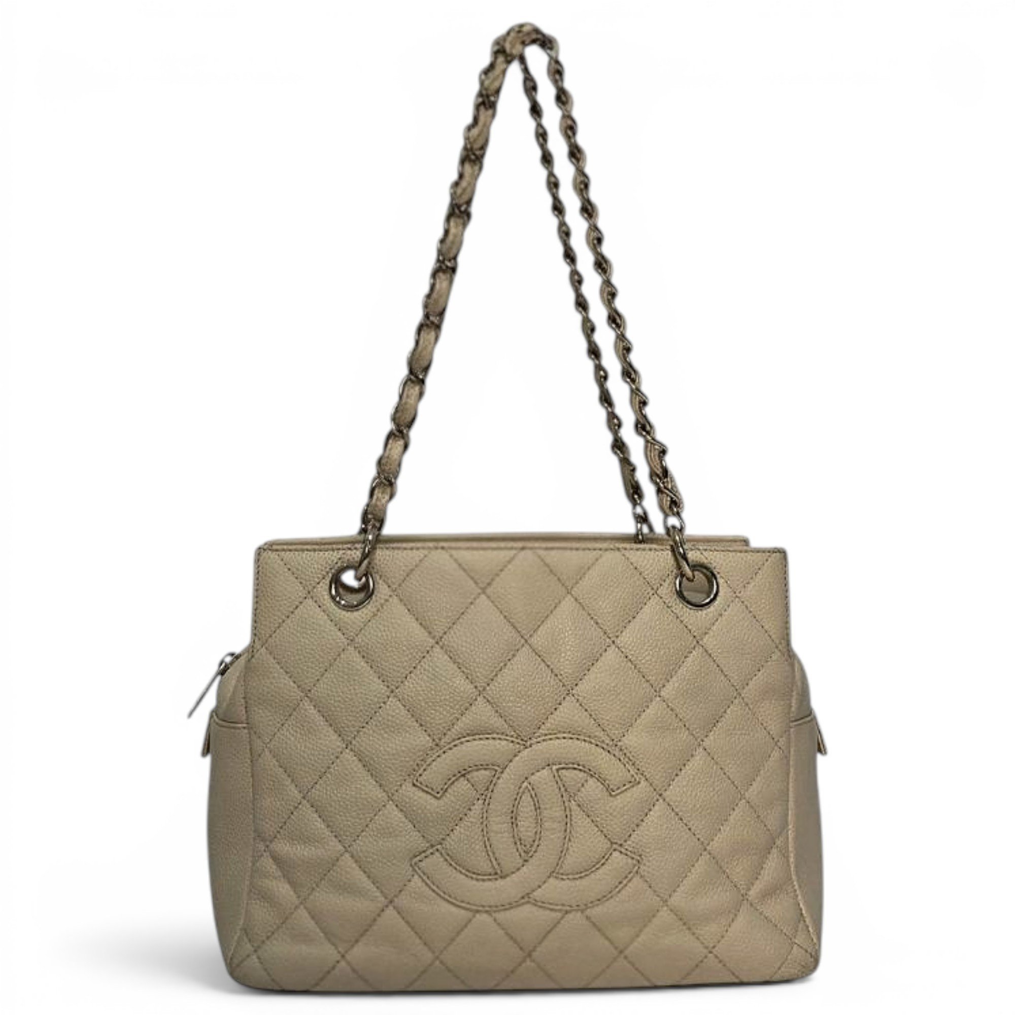Petite Shopping Tote leather tote