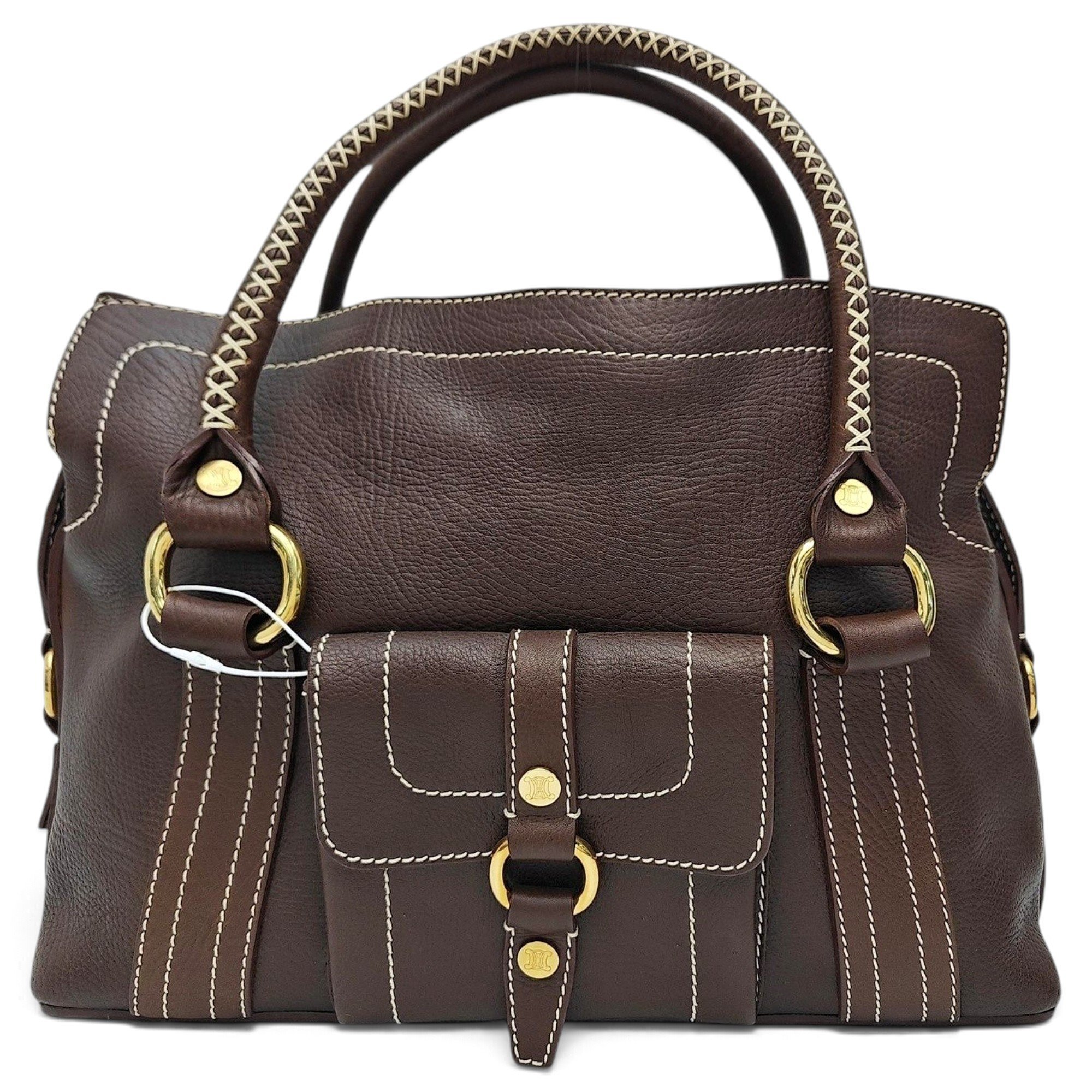 Leather handbag