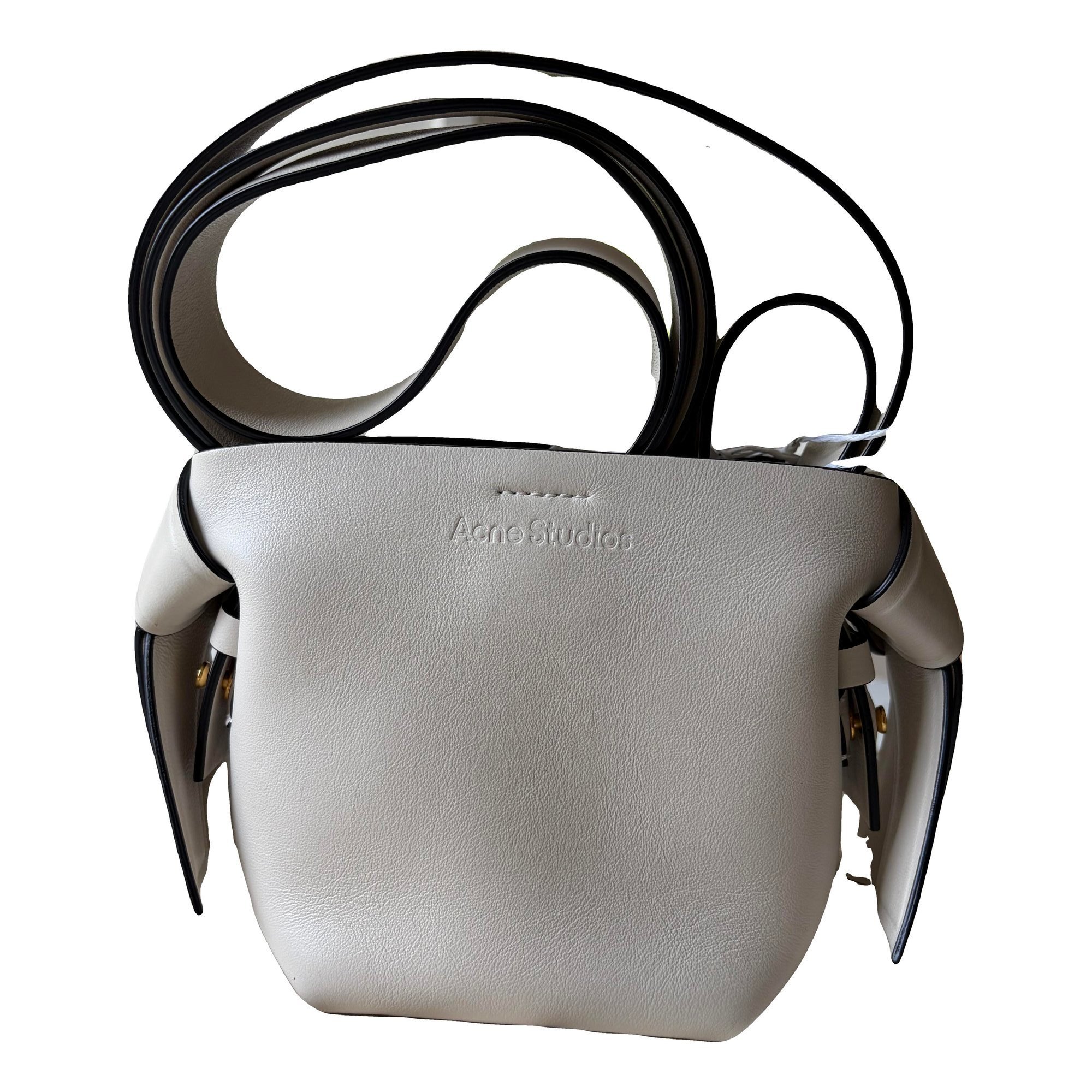 Musubi leather handbag