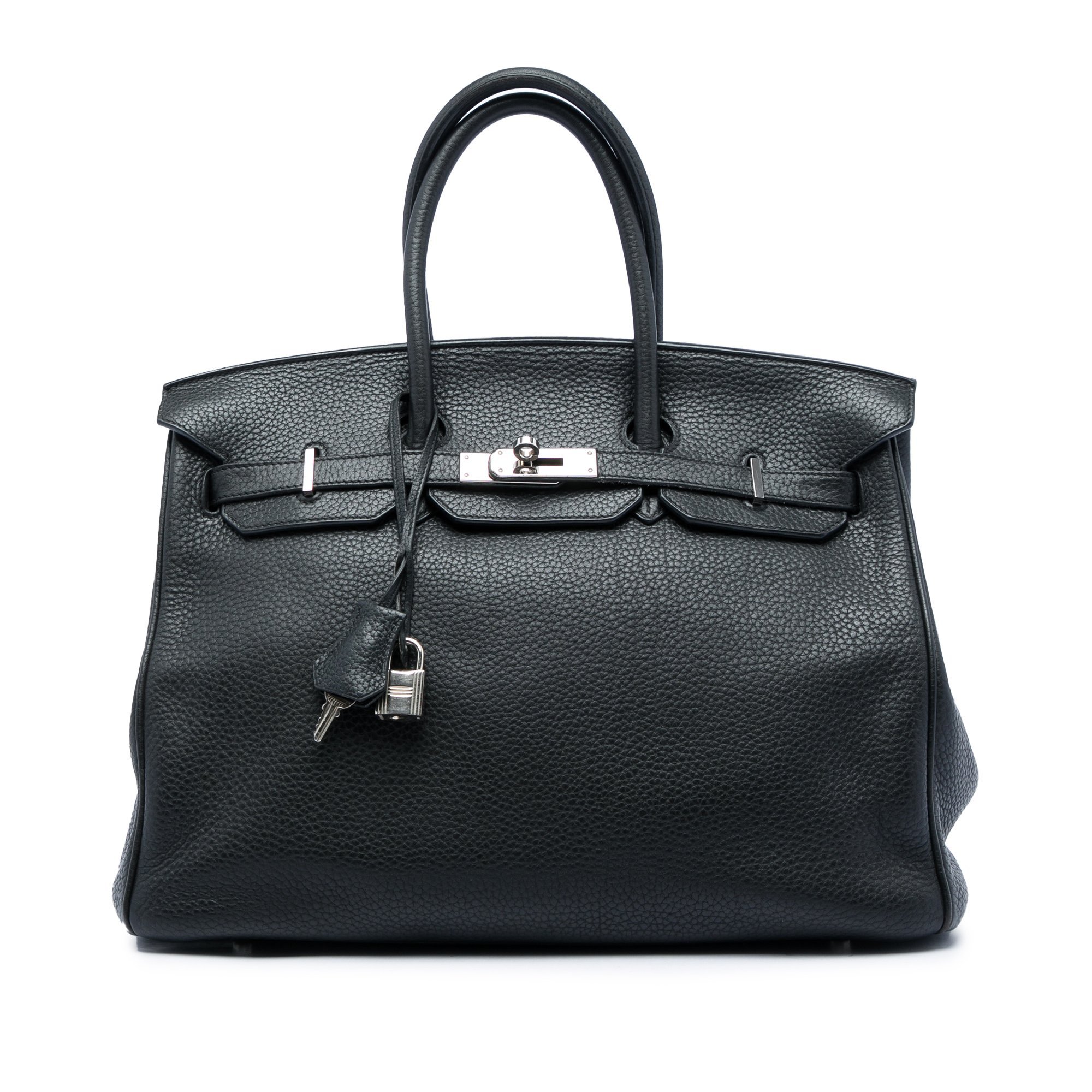 Birkin 35 leather handbag