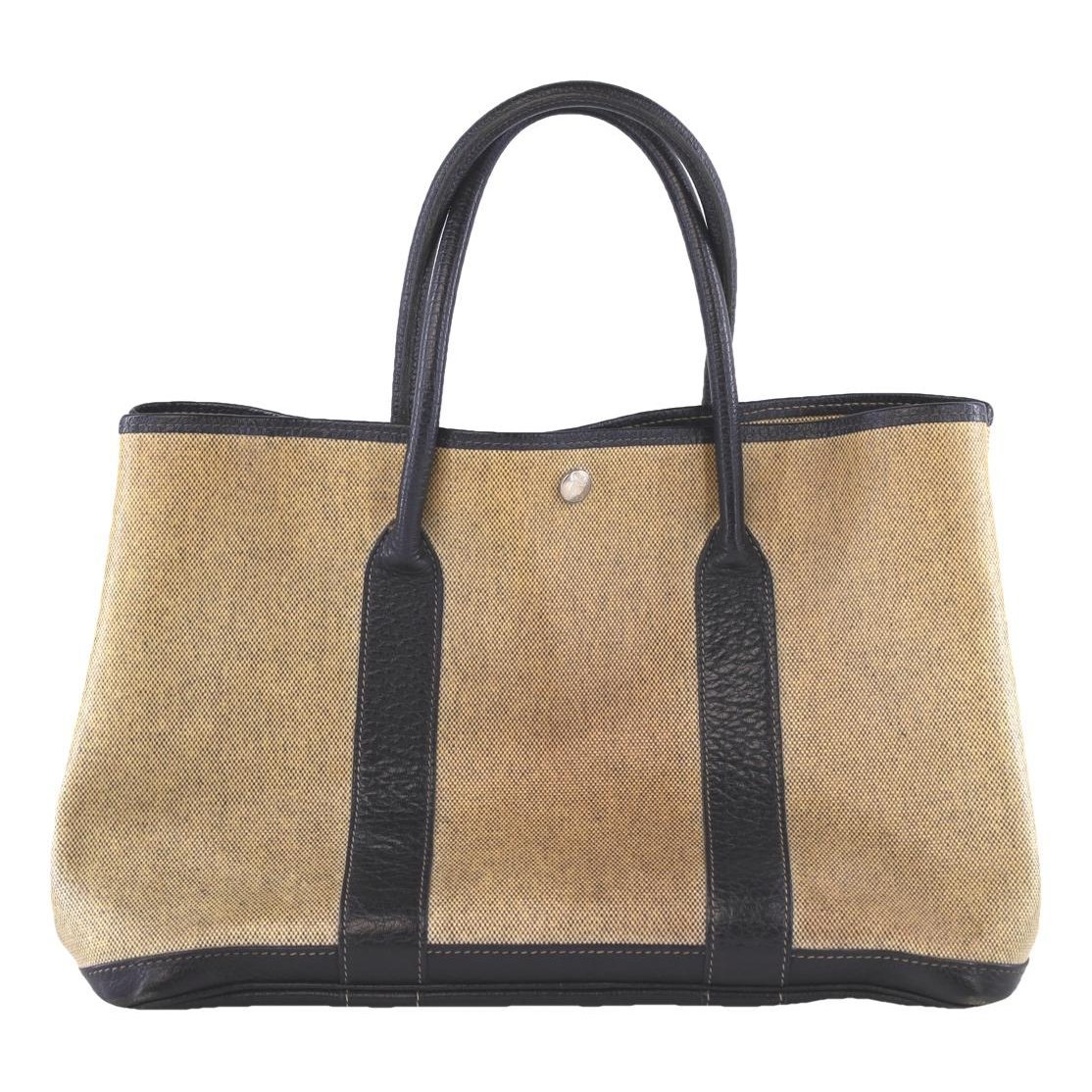 Garden Party leather handbag