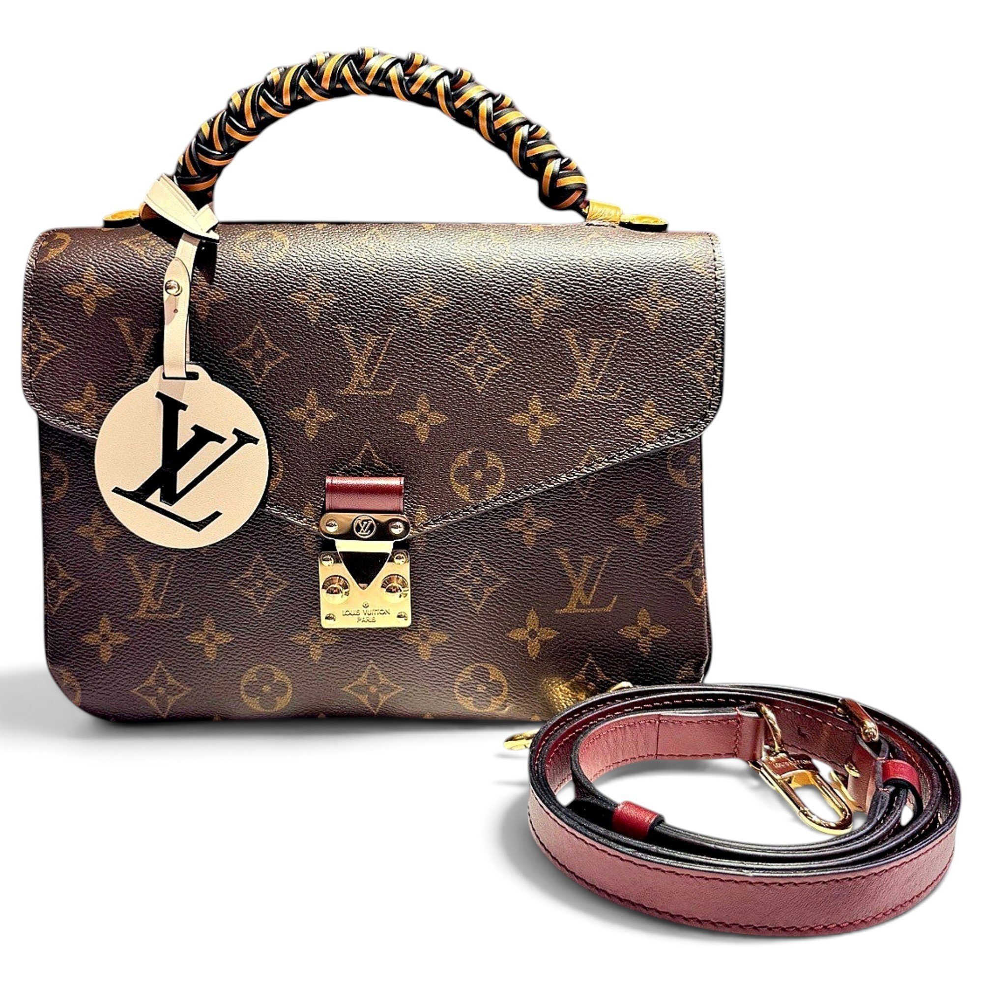 Metis leather handbag