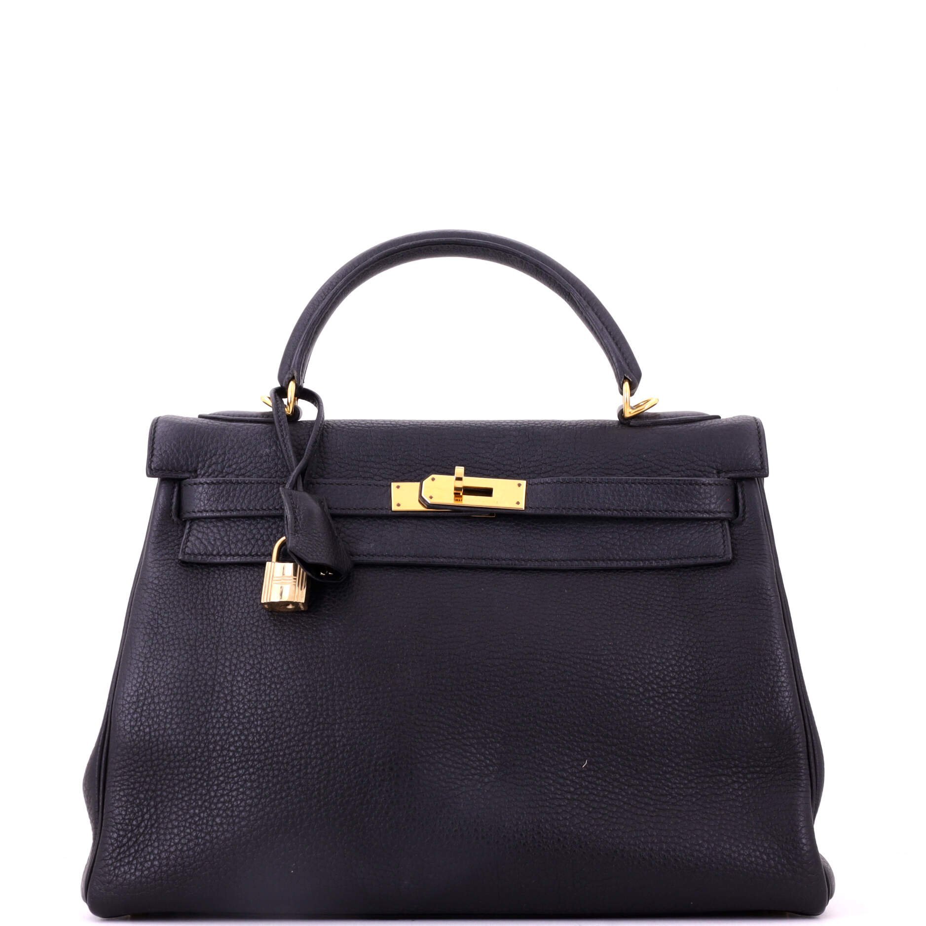 Hermes Kelly 32 Handbag Togo Leather 2005
