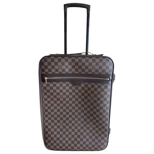 Louis Vuitton Pegase leather travel bag
