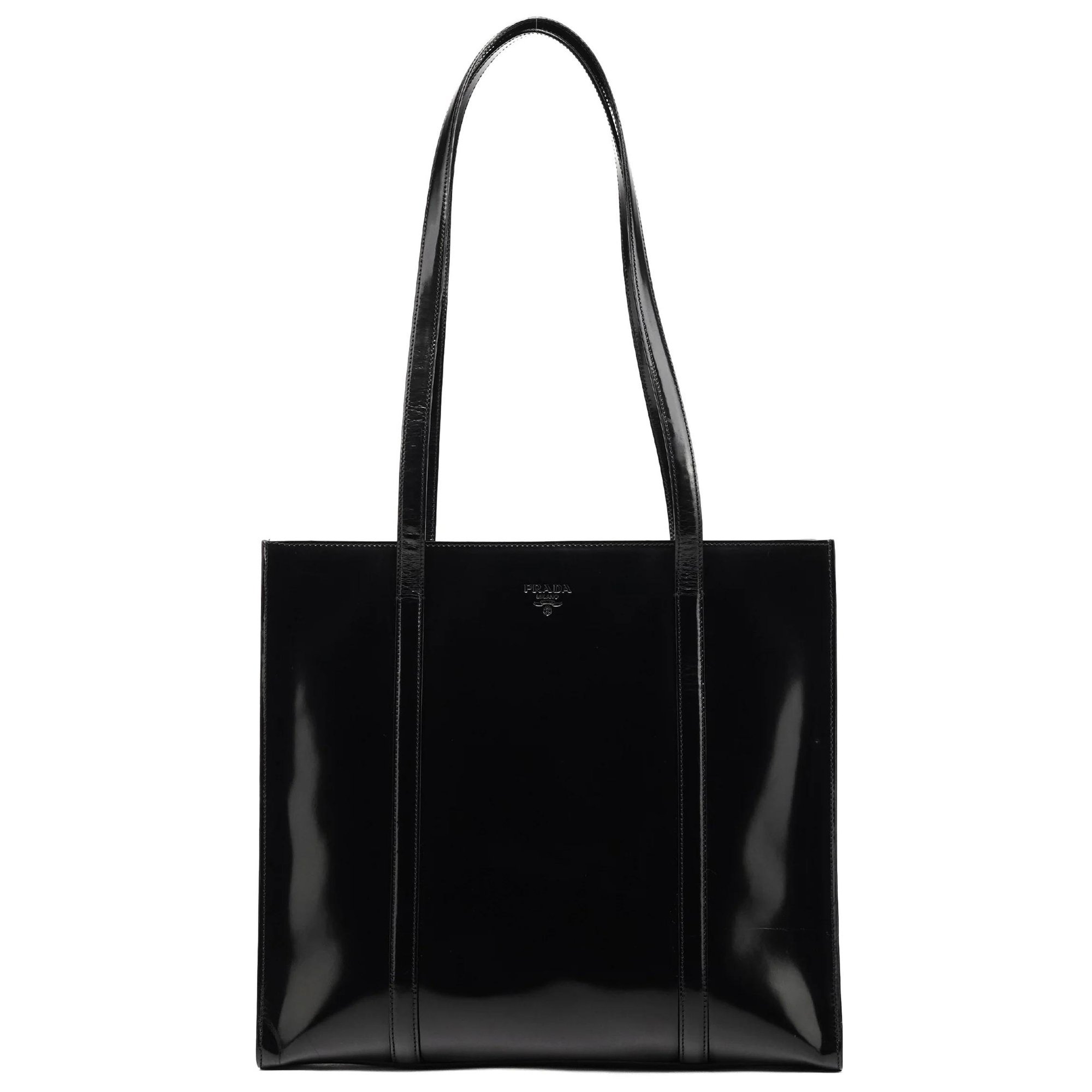 Re-Edition 1995 patent leather tote